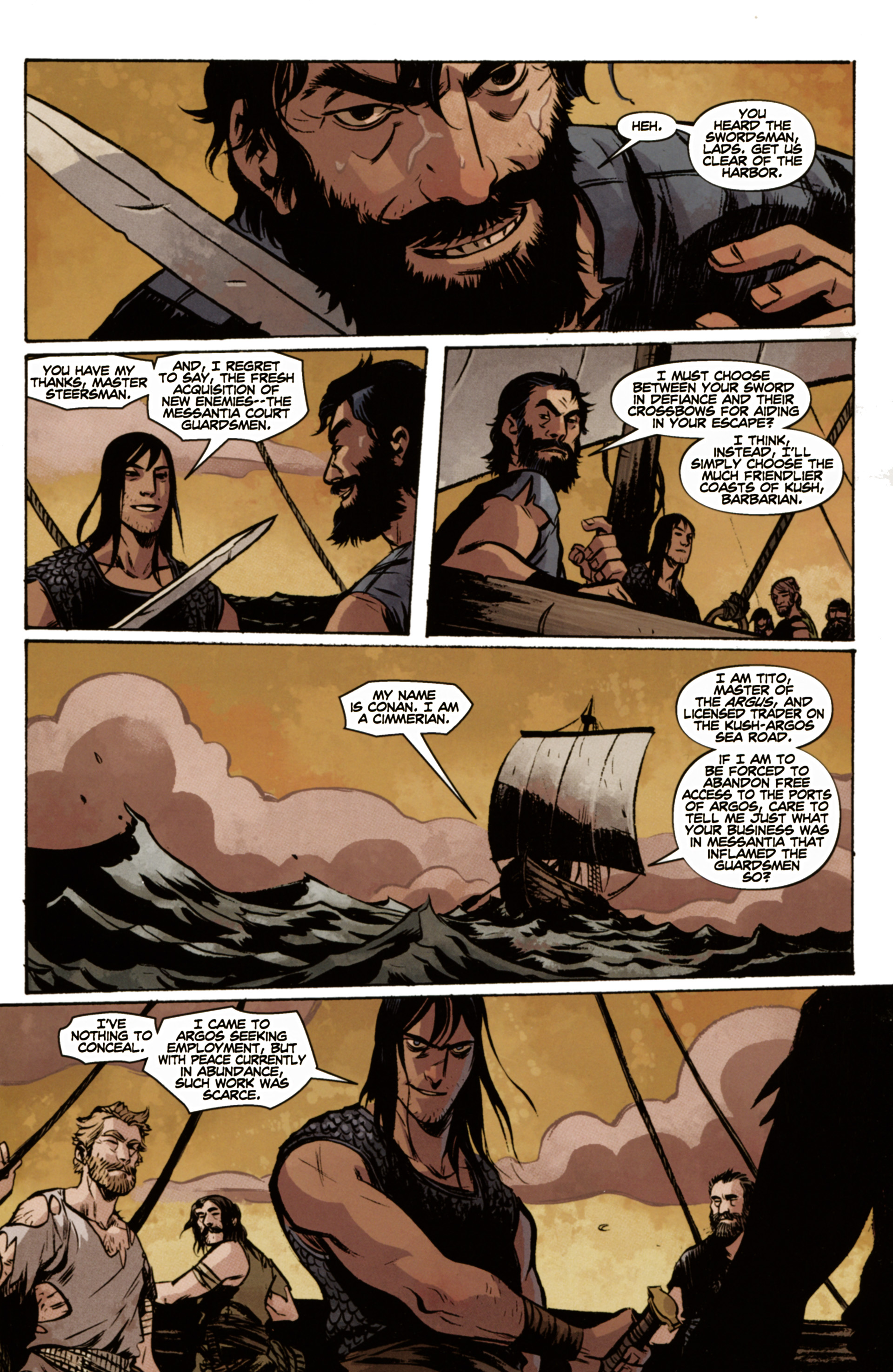 Read online Conan the Barbarian (2012) comic -  Issue #1 - 8