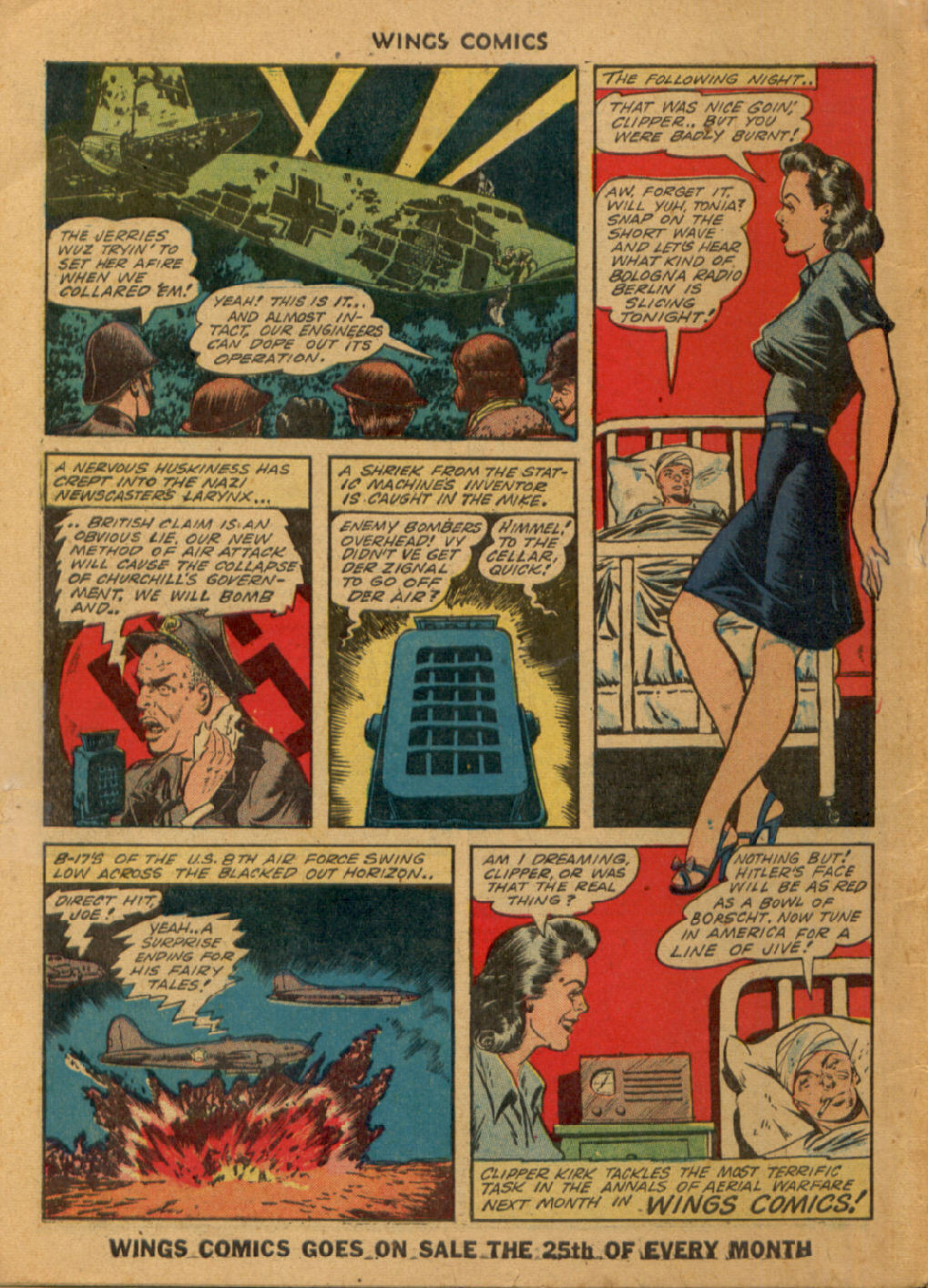 Read online Wings Comics comic -  Issue #38 - 58