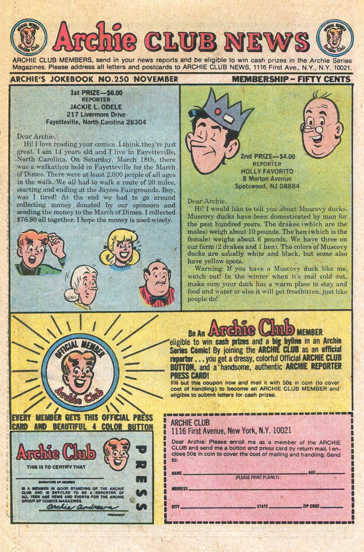 Read online Archie's Joke Book Magazine comic -  Issue #250 - 26