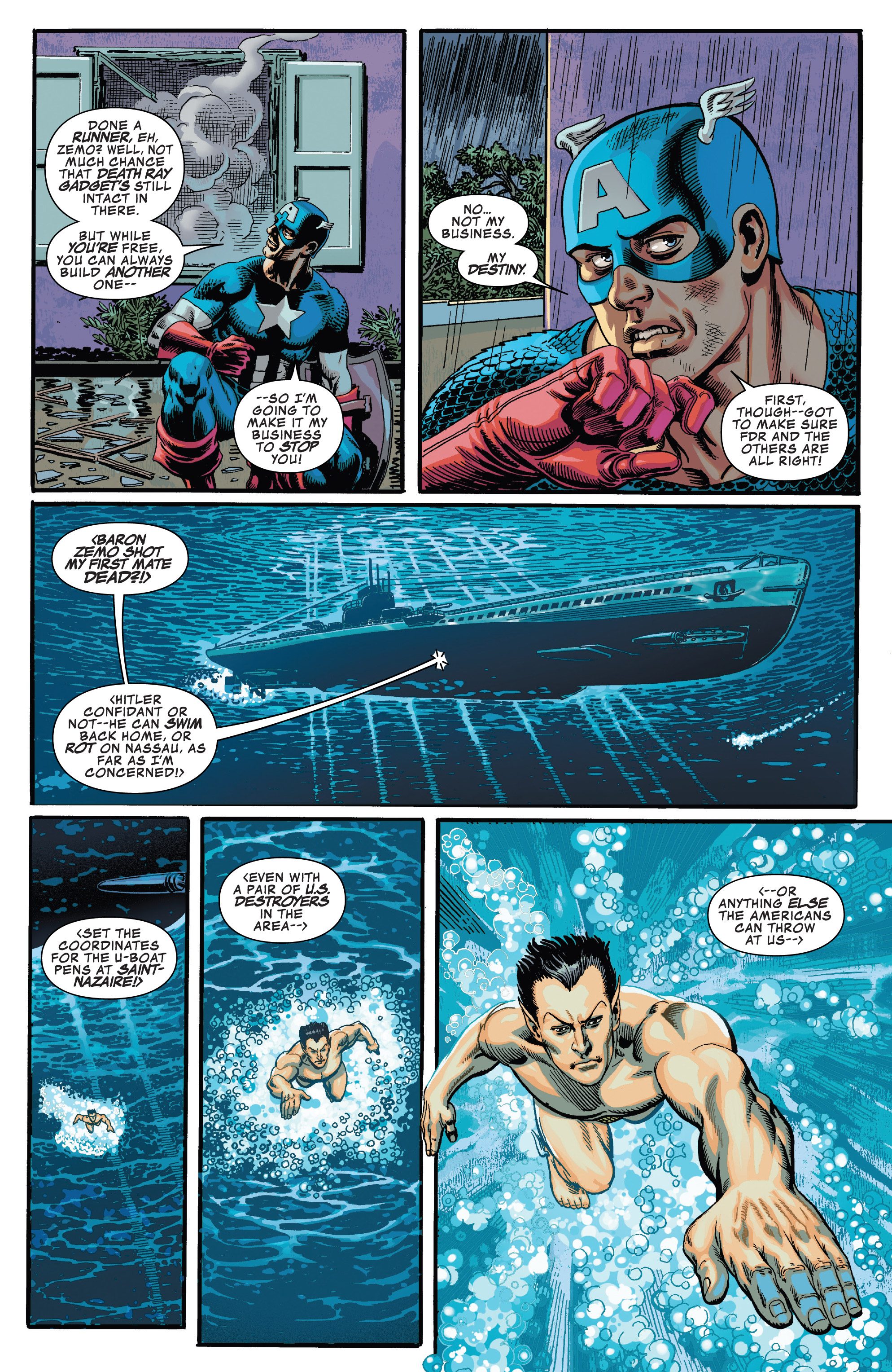 Read online Captain America & the Invaders: Bahamas Triangle comic -  Issue # Full - 27