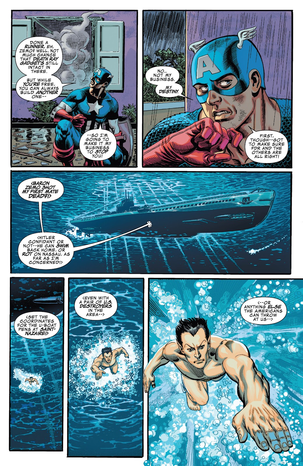 Captain America & the Invaders: Bahamas Triangle issue Full - Page 27