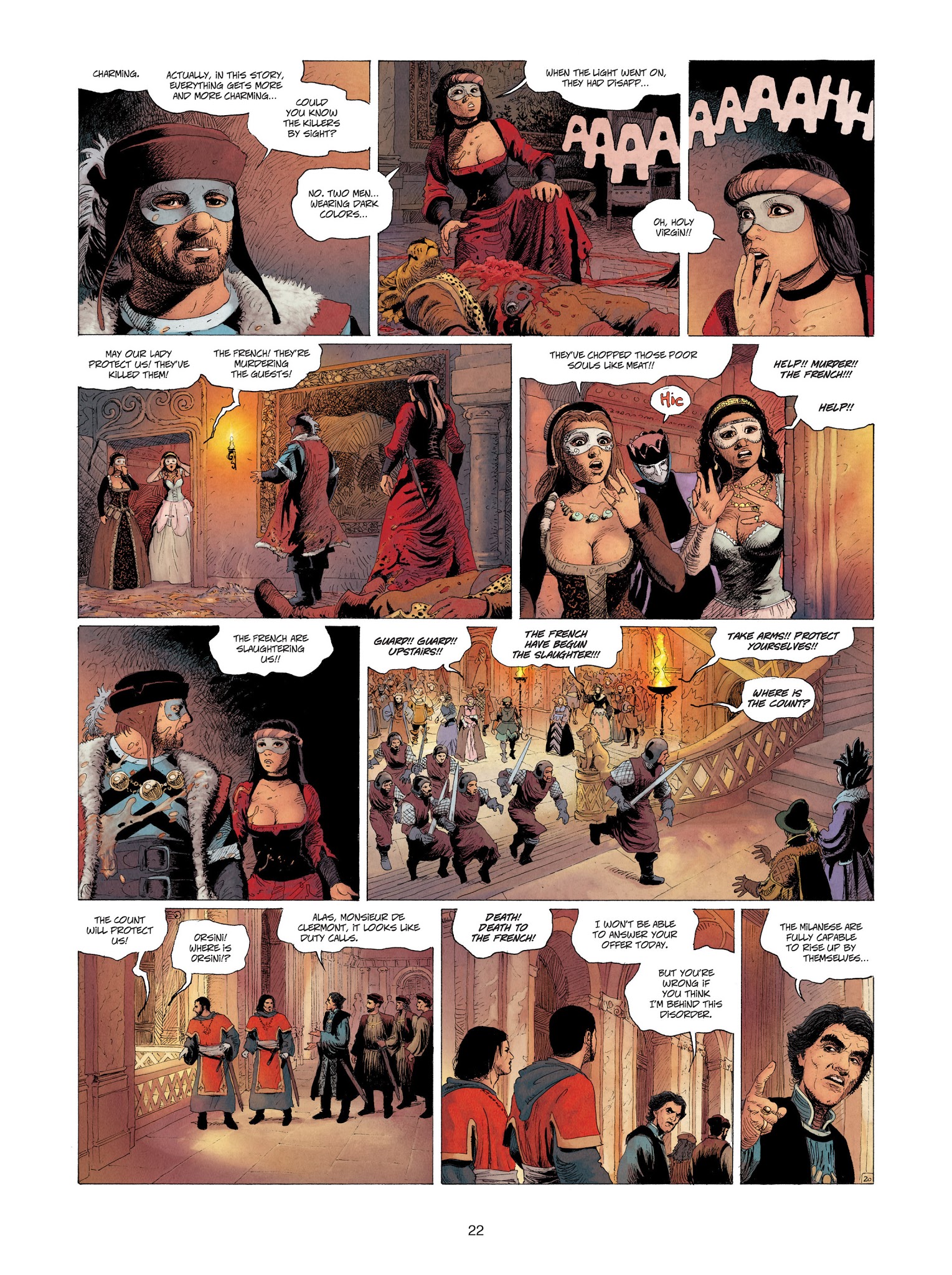 Read online Marie of the Dragons comic -  Issue #2 - 22