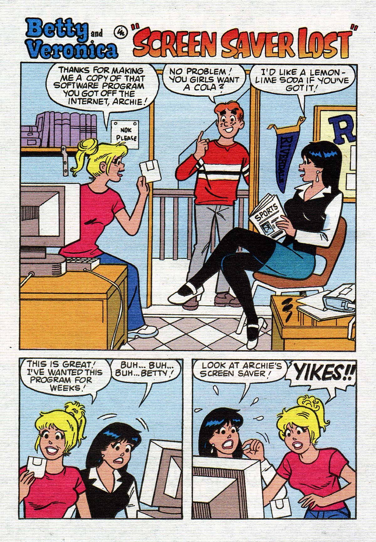 Read online Betty and Veronica Digest Magazine comic -  Issue #148 - 27