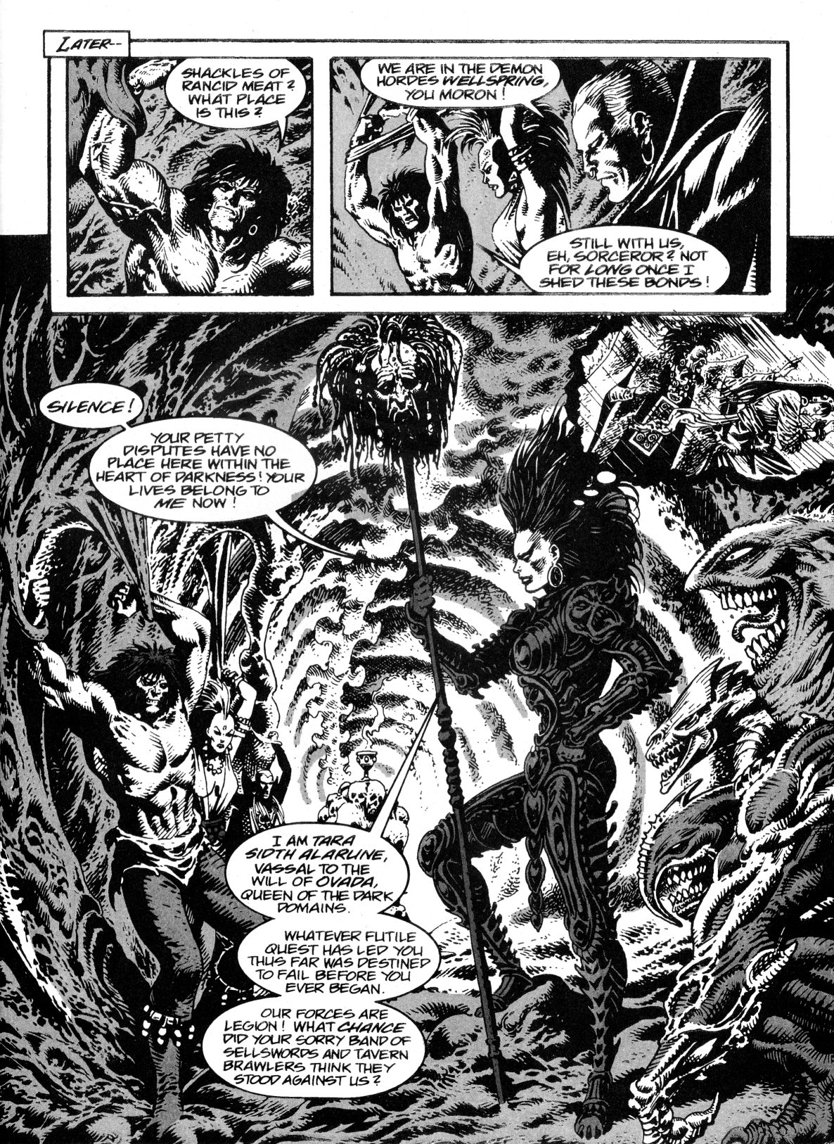 Read online Conan the Savage comic -  Issue #6 - 11