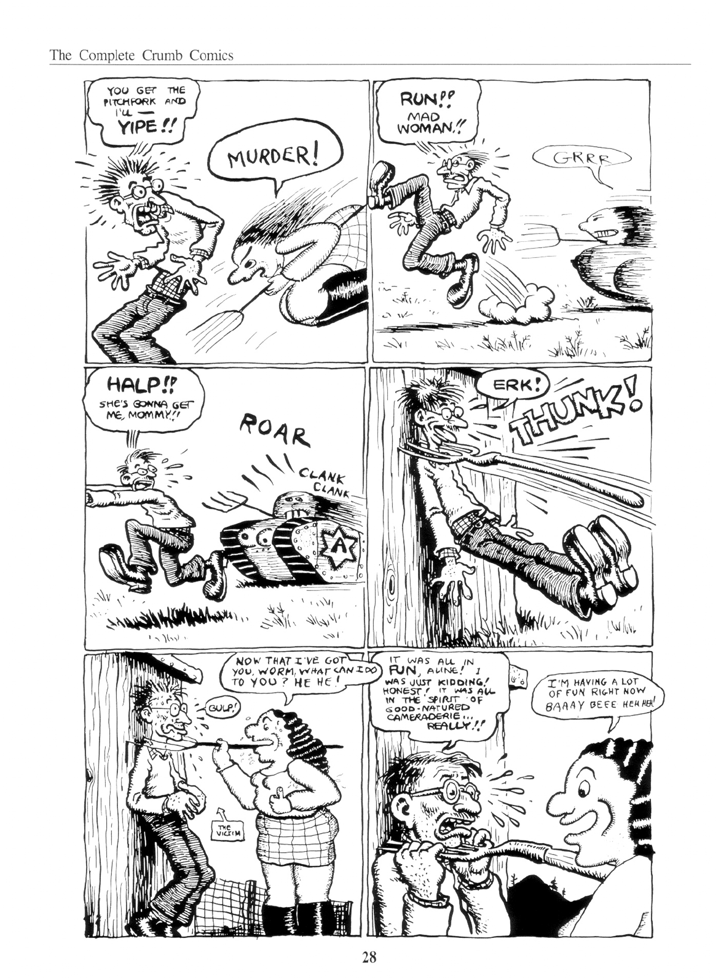 Read online The Complete Crumb Comics comic -  Issue # TPB 10 - 37