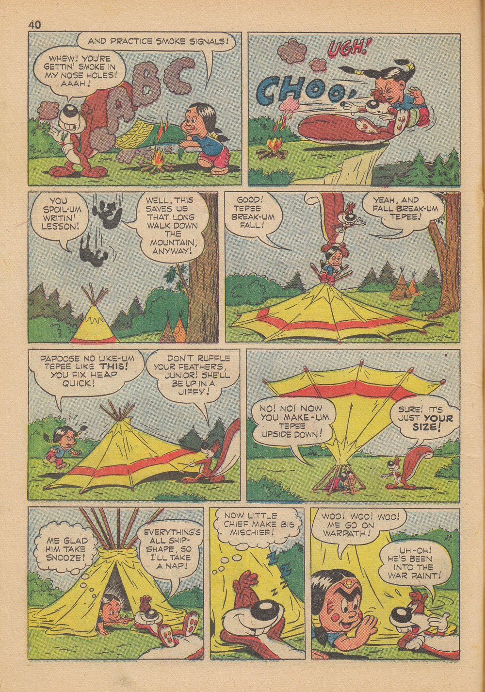Read online Tom and Jerry's Summer Fun comic -  Issue #1 - 42