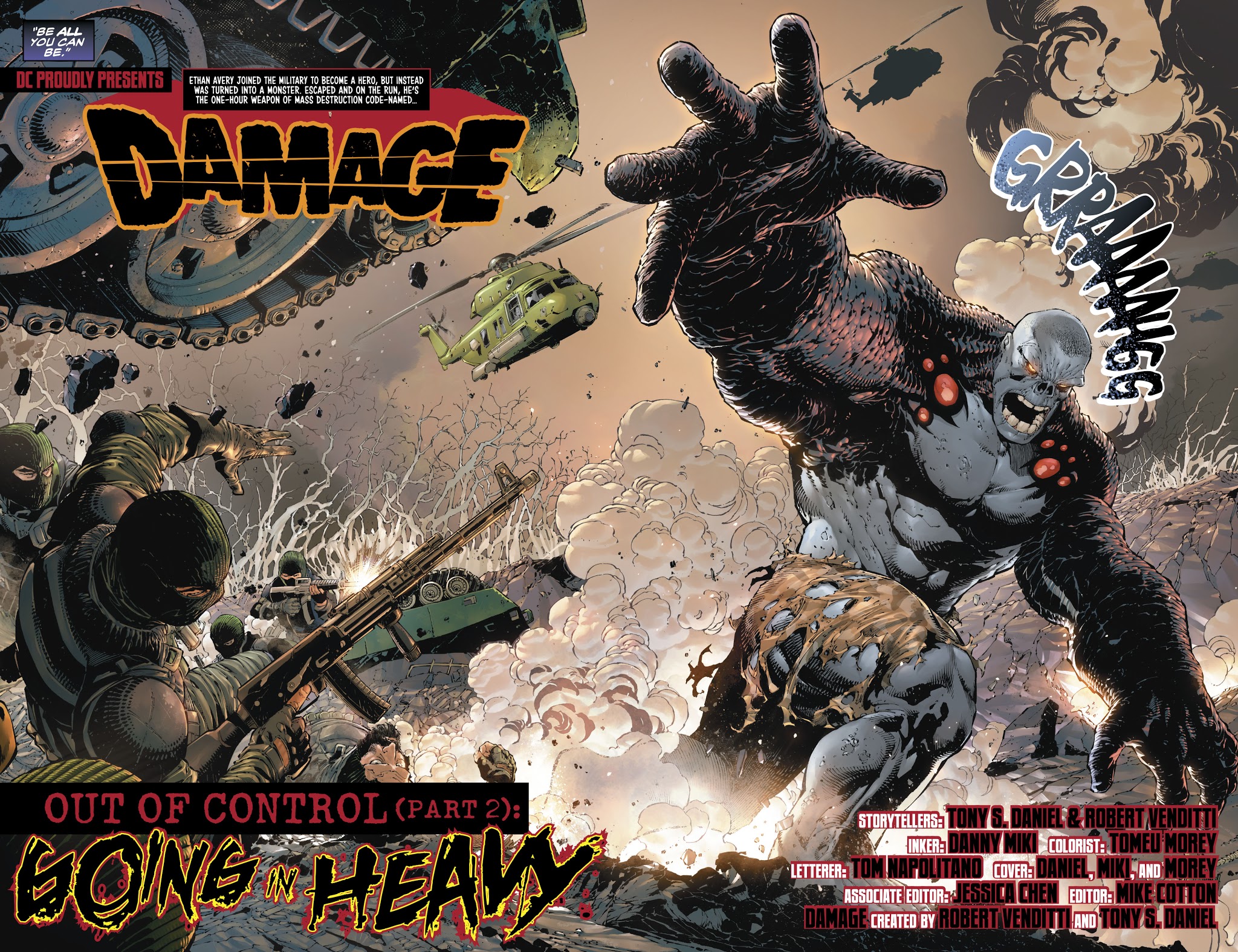 Read online Damage (2018) comic -  Issue #2 - 4
