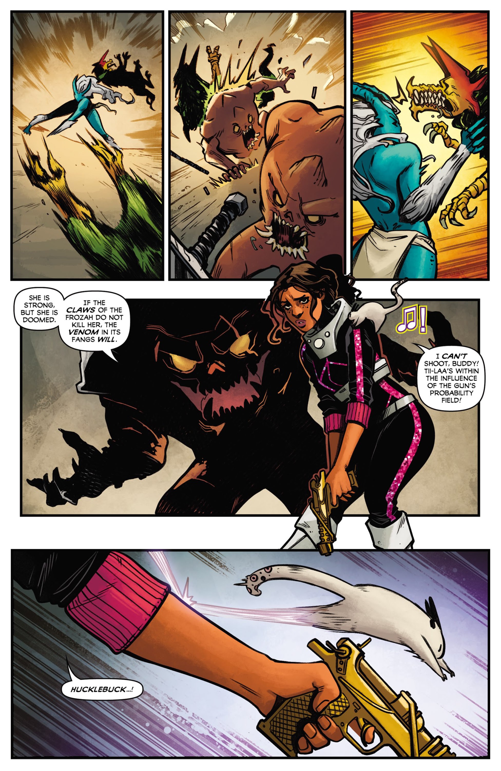 Read online Beyond the Farthest Star: Warriors of Zandar comic -  Issue #3 - 5