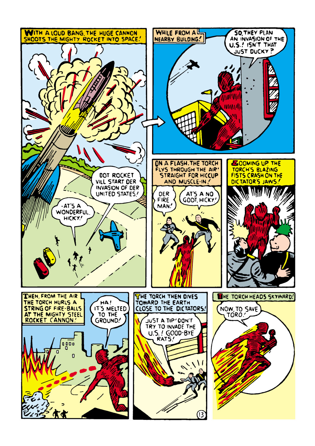 Read online The Human Torch (1940) comic -  Issue #3 - 37
