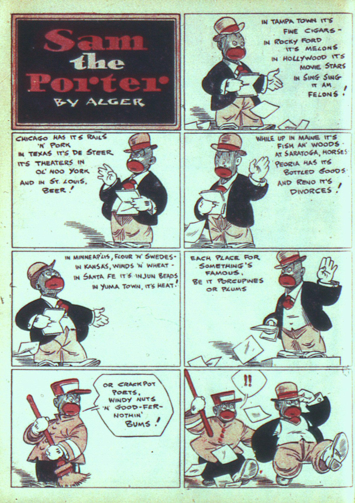 Read online More Fun Comics comic -  Issue #21 - 38