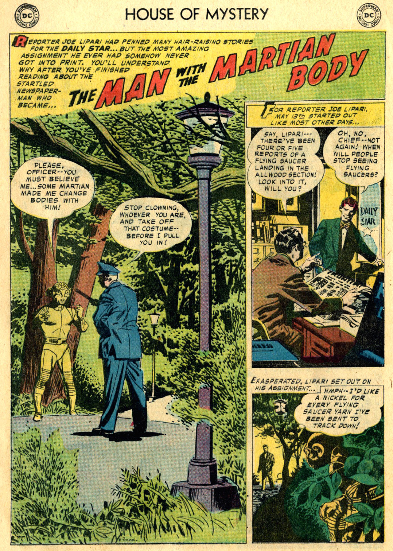 Read online House of Mystery (1951) comic -  Issue #74 - 20