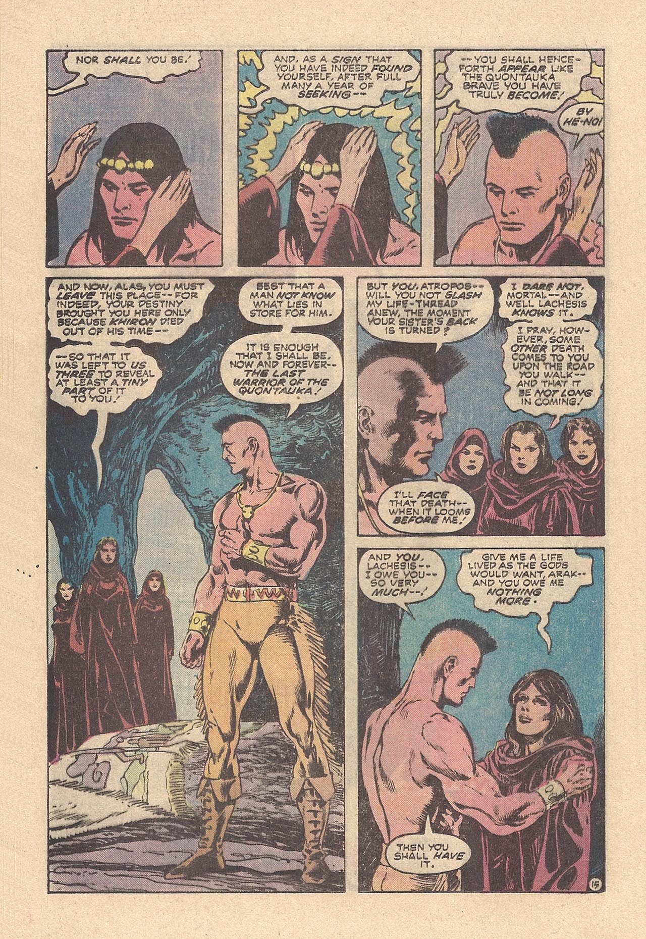 Read online Arak Son of Thunder comic -  Issue #14 - 20