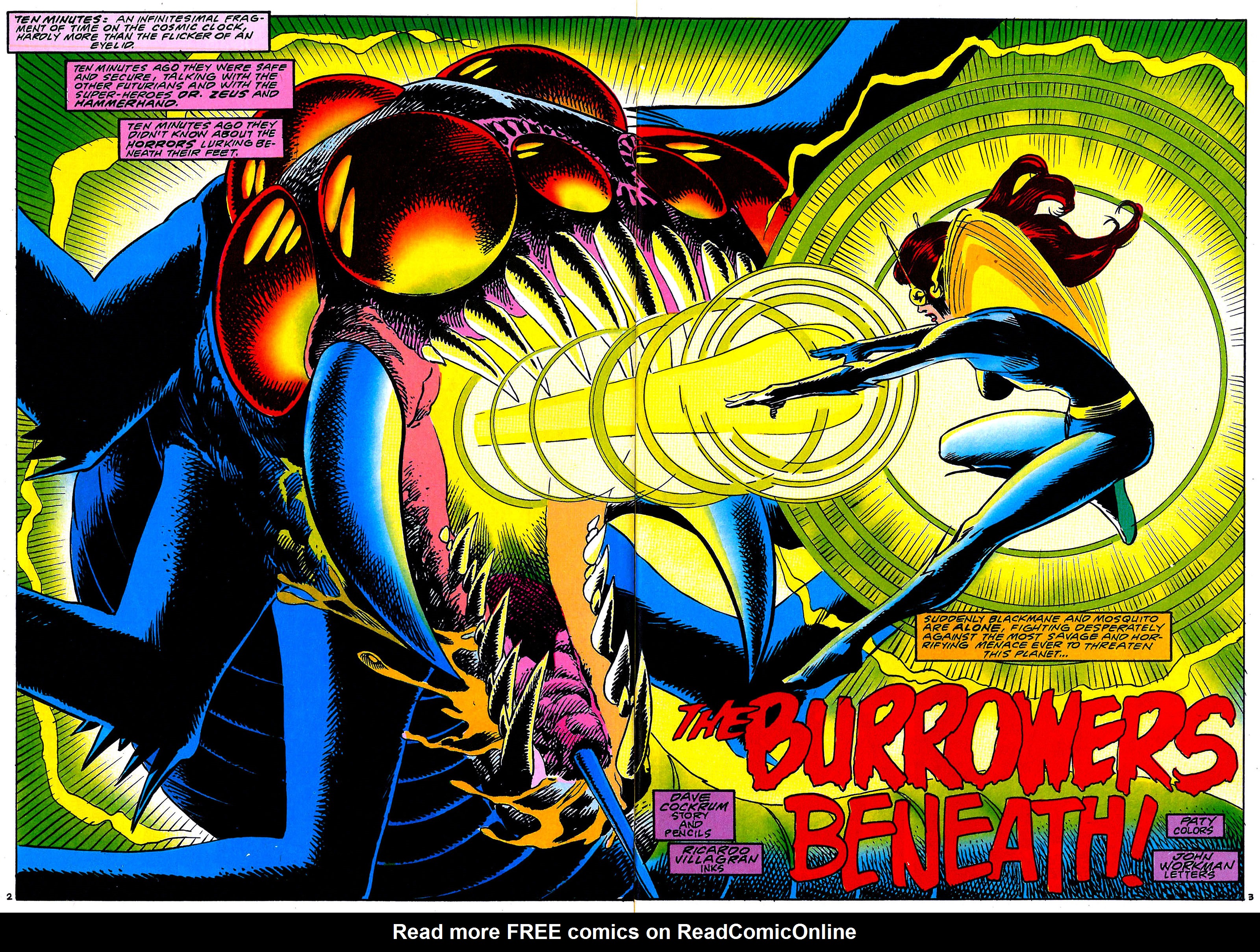 Read online The Futurians comic -  Issue #2 - 4