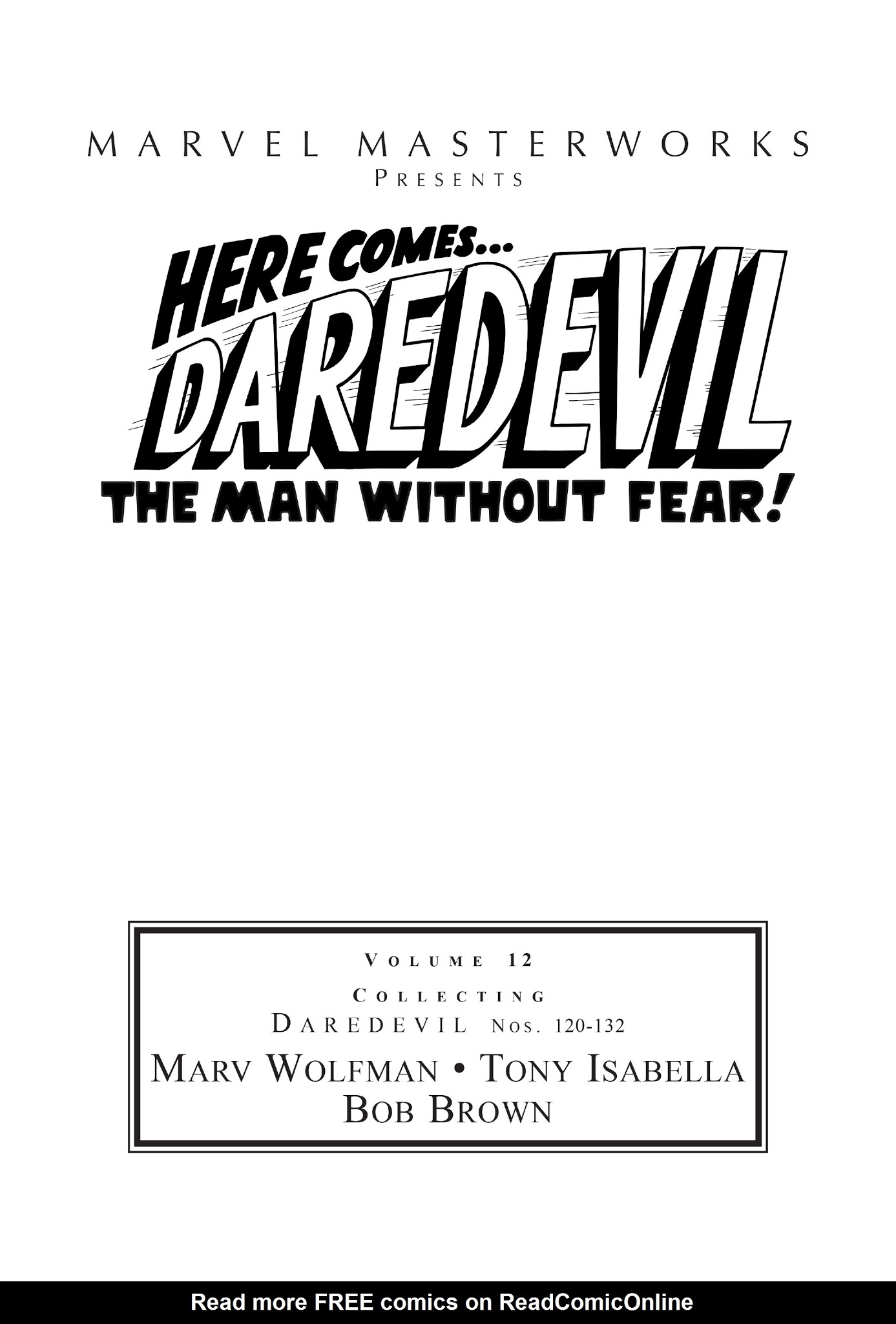 Read online Marvel Masterworks: Daredevil comic -  Issue # TPB 12 (Part 1) - 2