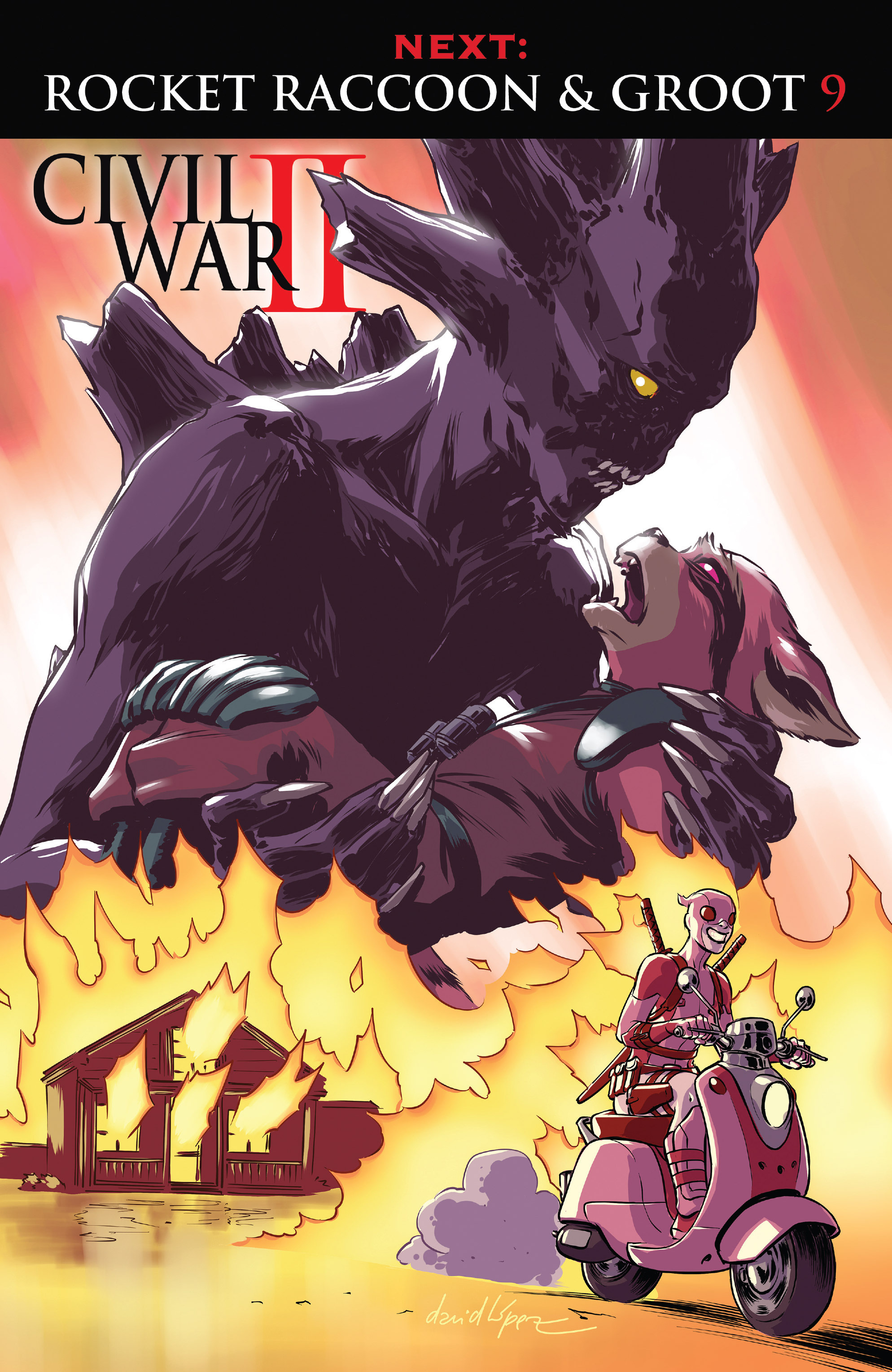 Read online Rocket Raccoon & Groot comic -  Issue #8 - 23