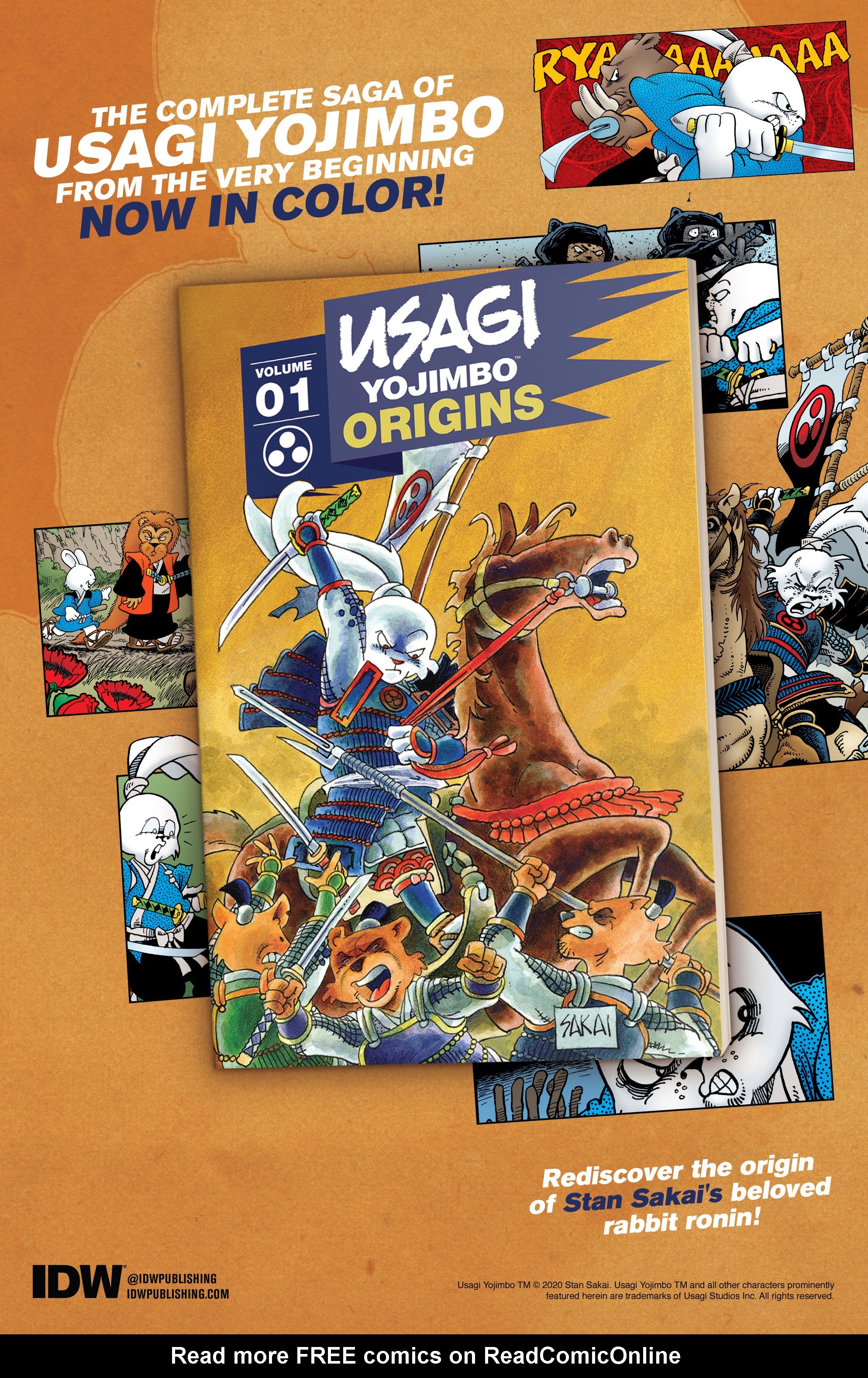 Read online Usagi Yojimbo (2019) comic -  Issue #28 - 28