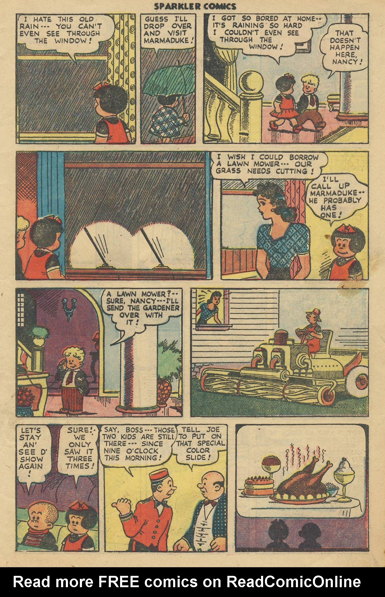 Read online Sparkler Comics comic -  Issue #60 - 5