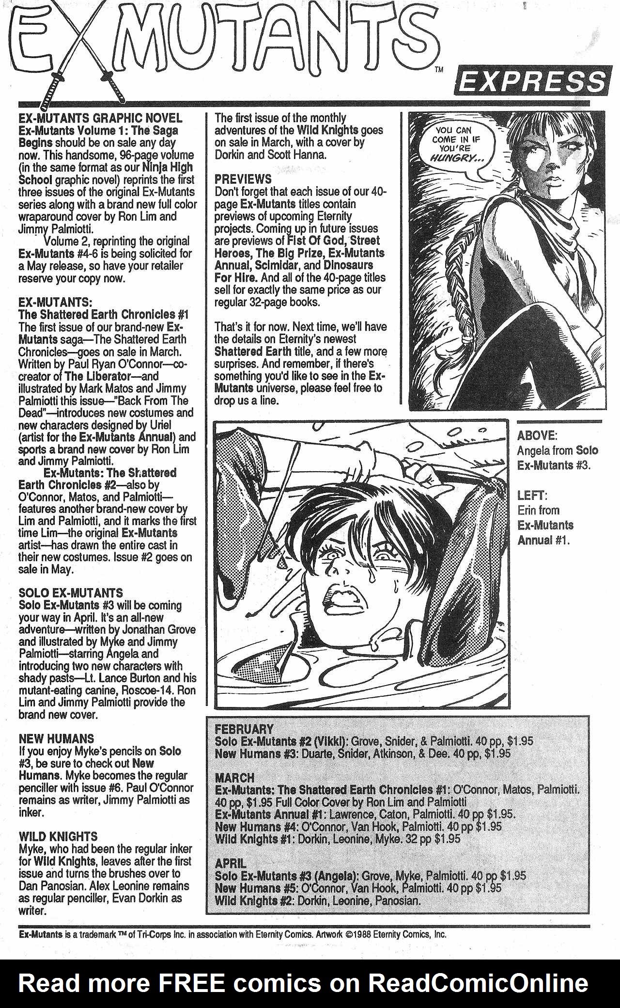 Read online Dinosaurs For Hire (1988) comic -  Issue #1 - 33