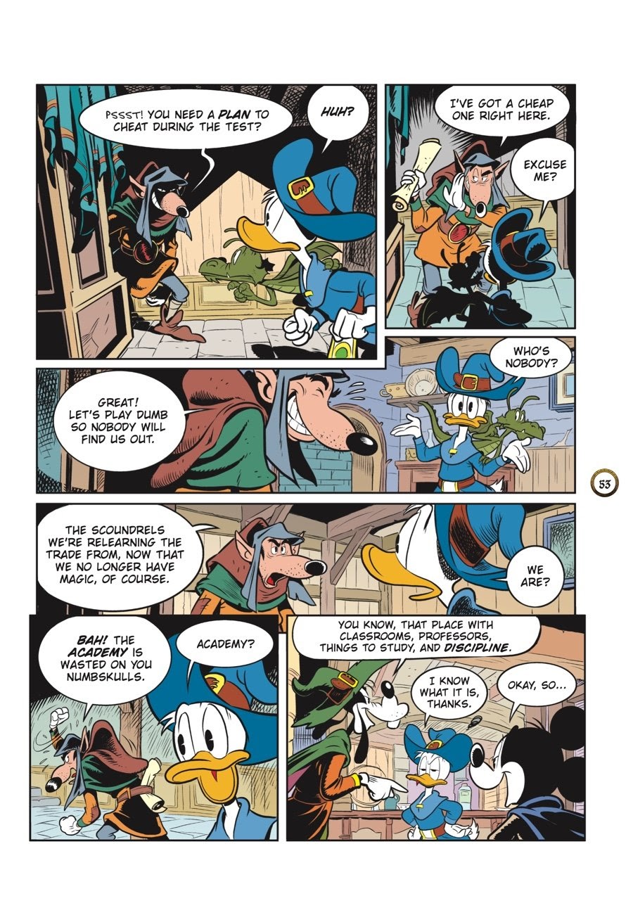 Read online Wizards of Mickey (2020) comic -  Issue # TPB 7 (Part 1) - 55