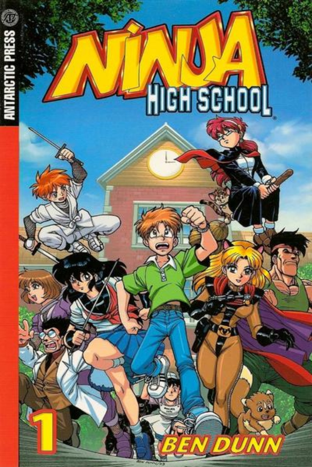 Read online Ninja High School Pocket Manga comic -  Issue #1 - 1