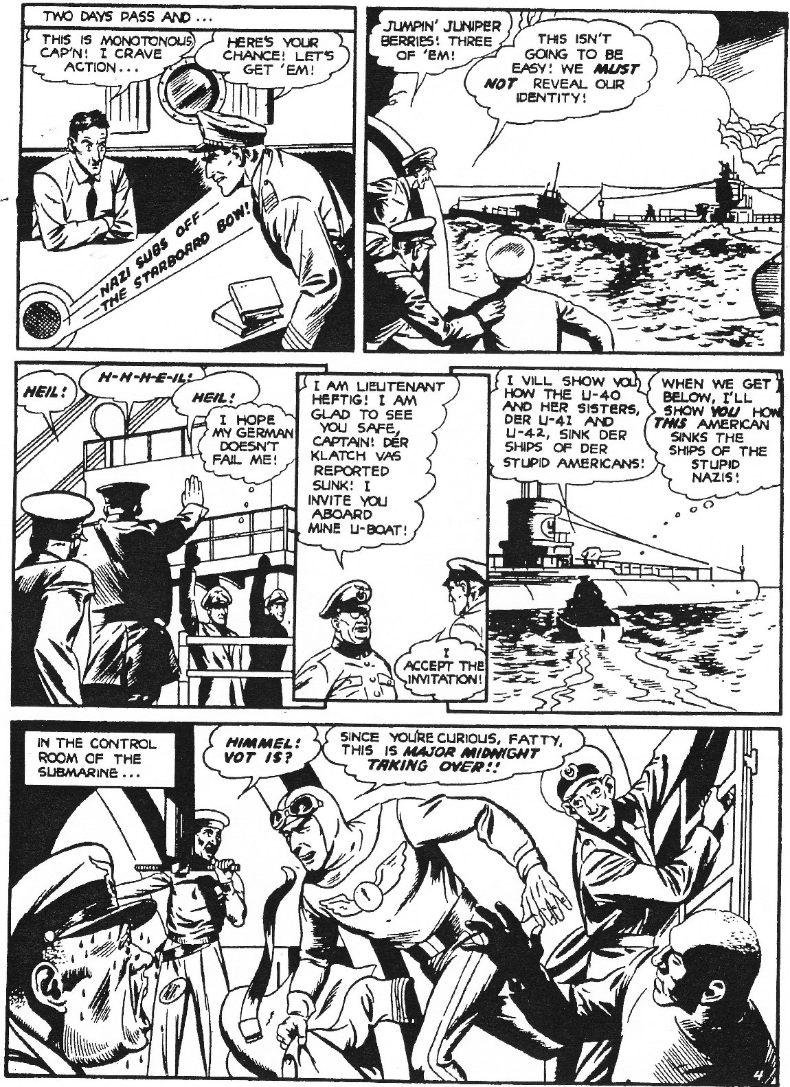 Read online Captain Midnight (1942) comic -  Issue #11 - 15