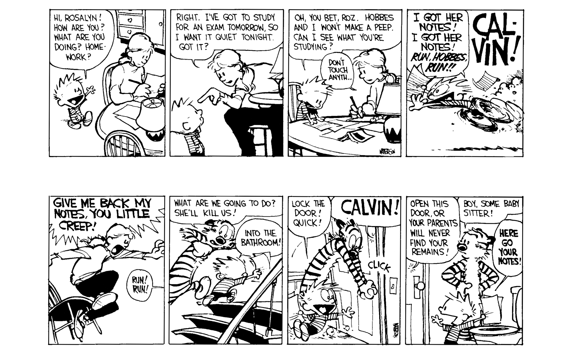 Read online Calvin and Hobbes comic -  Issue #5 - 48