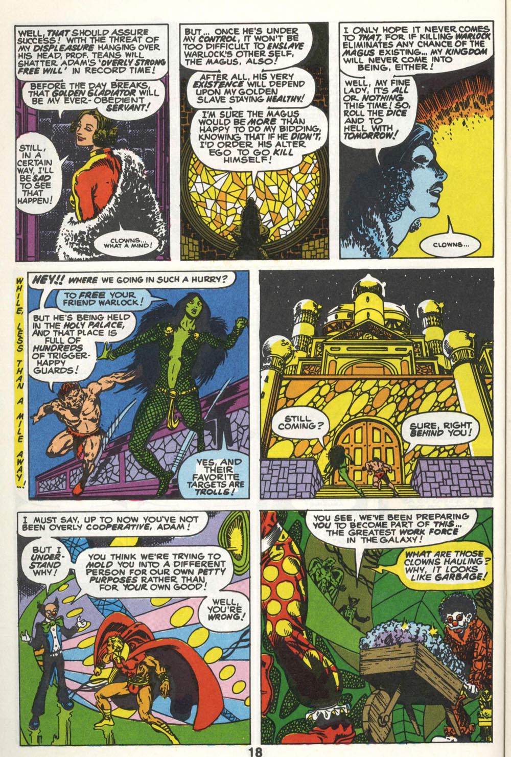 Read online Warlock (1982) comic -  Issue #2 - 19