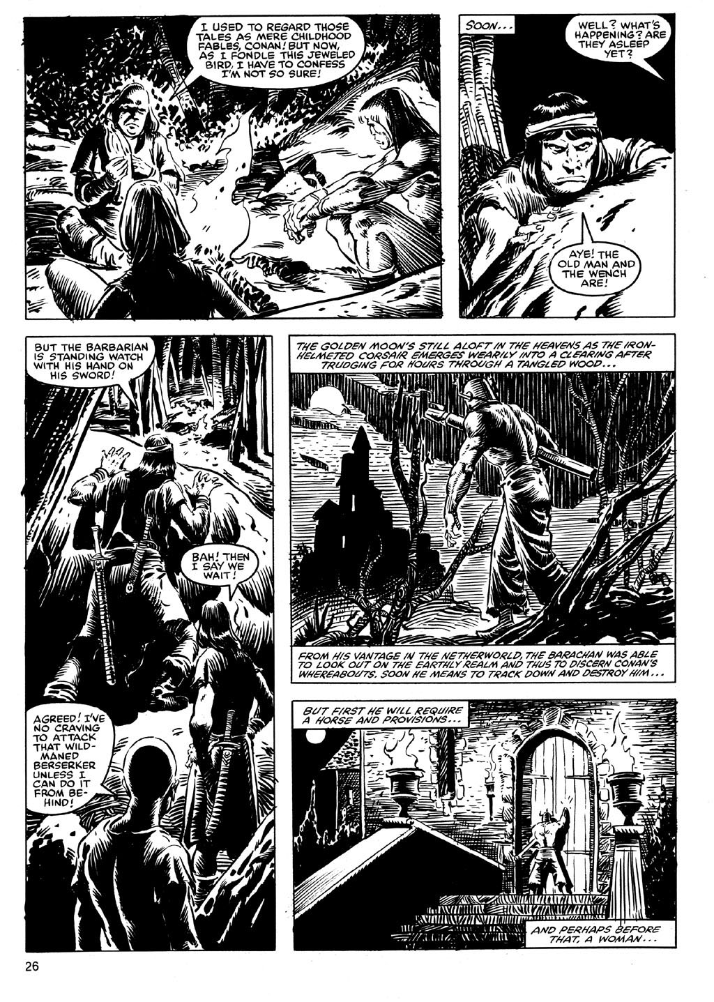 Read online The Savage Sword Of Conan comic -  Issue #92 - 25