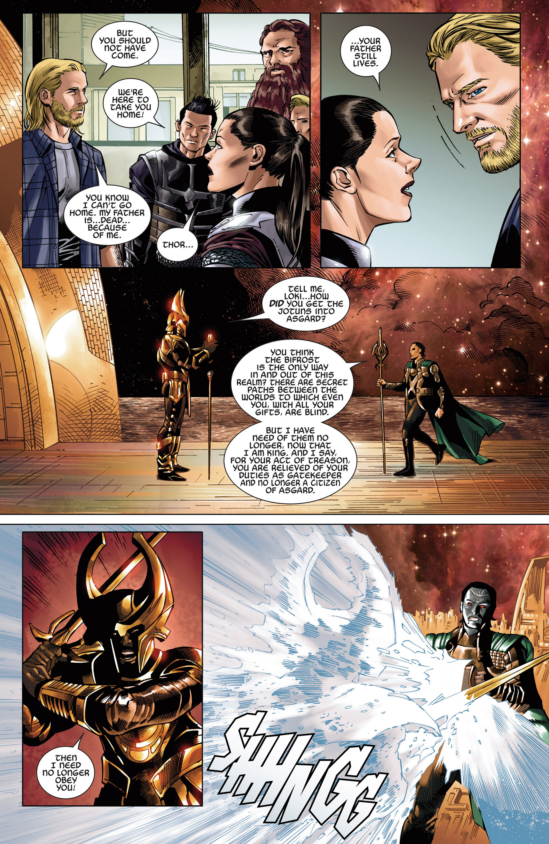 Read online Marvel's Thor Adaptation comic -  Issue #2 - 10