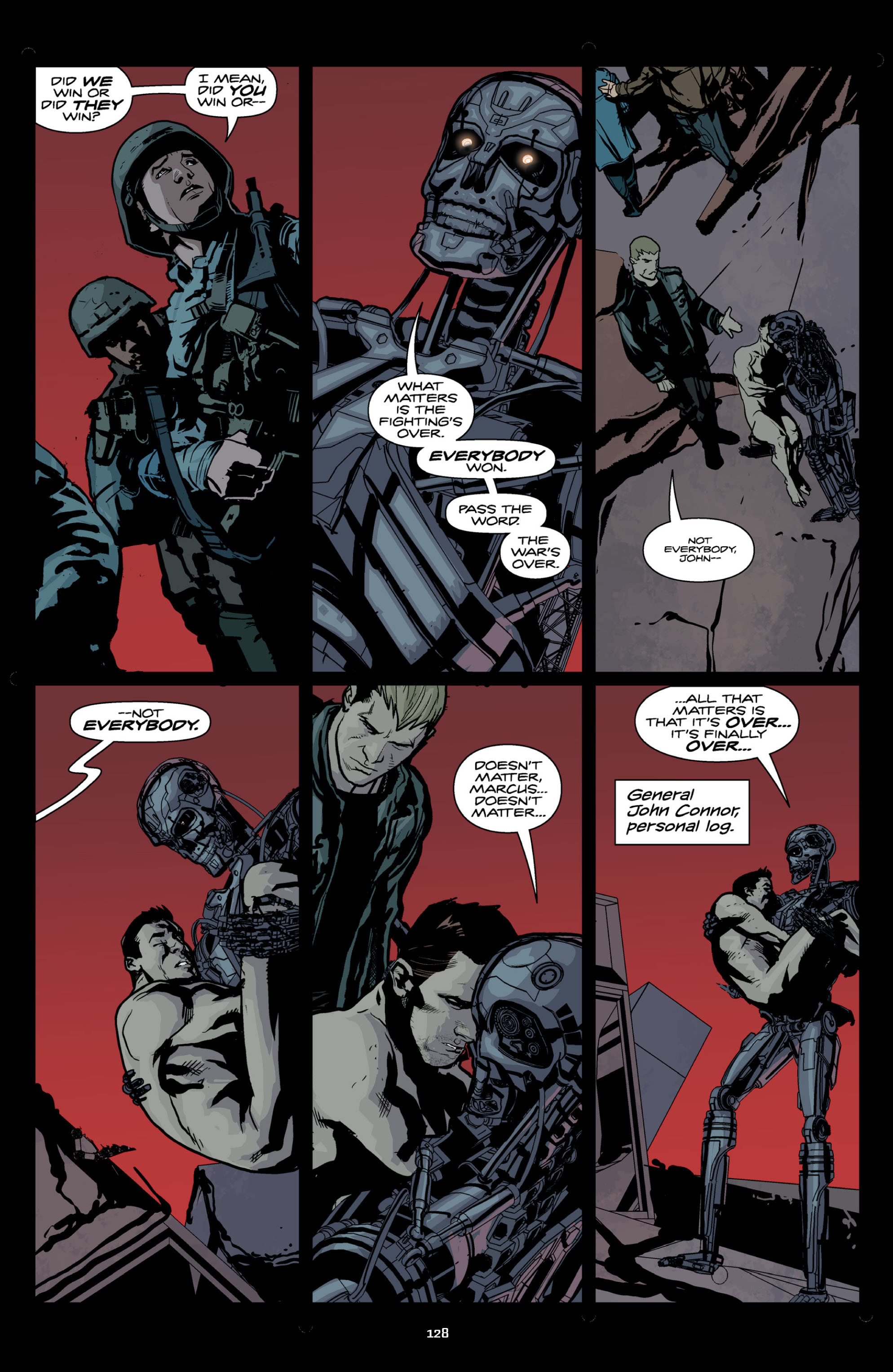 Read online Terminator Salvation: The Final Battle comic -  Issue # TPB 2 - 128