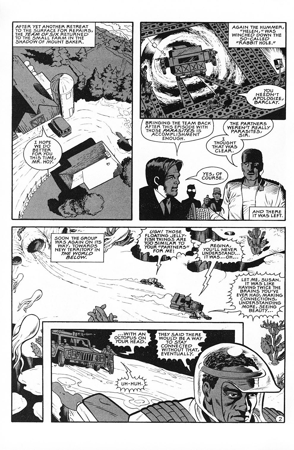 Read online World Below: Deeper And Stranger comic -  Issue #3 - 3