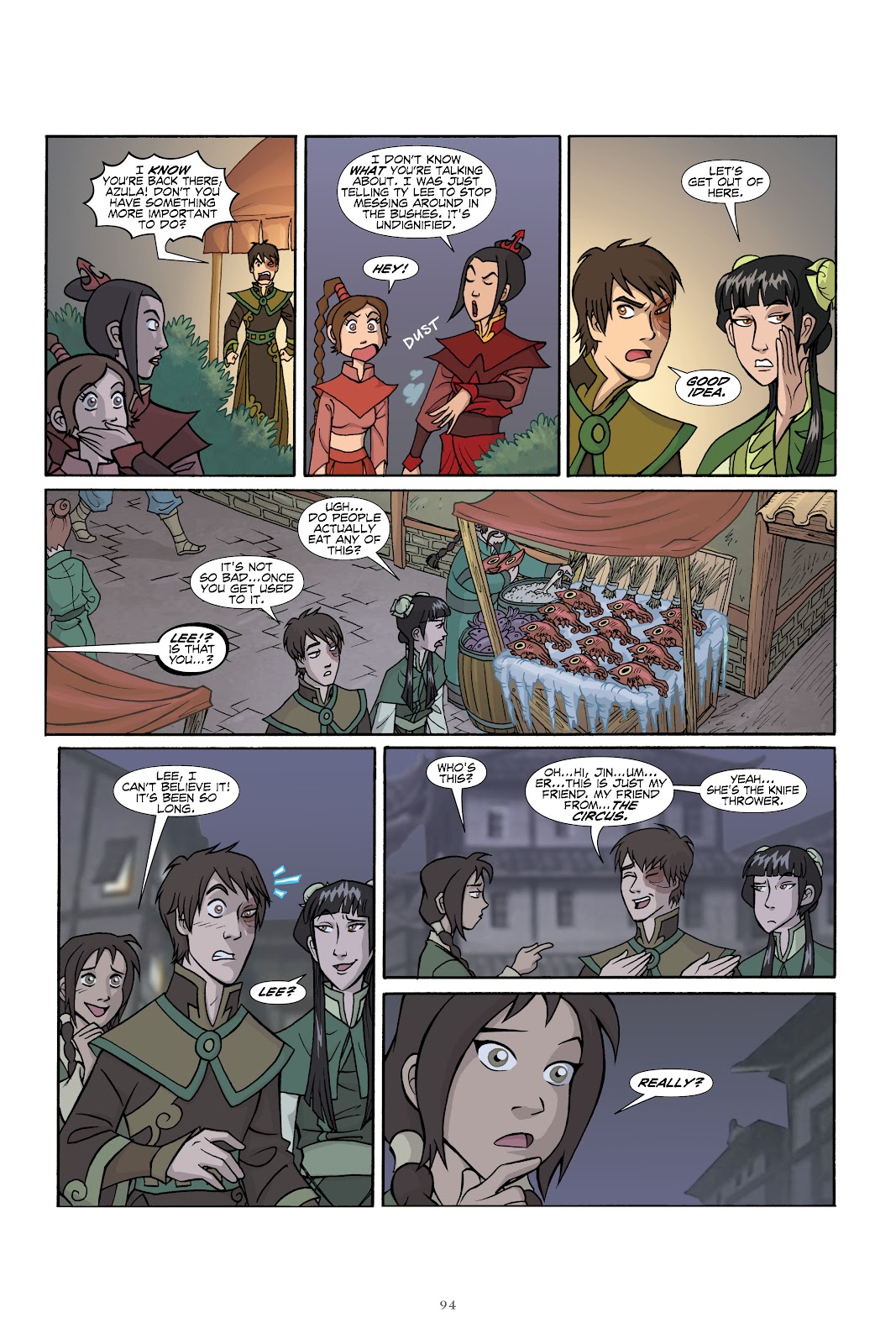 Nickelodeon Avatar: The Last Airbender–The Lost Adventures & Team Avatar Tales Library Edition issue TPB (Part 1) - Page 95