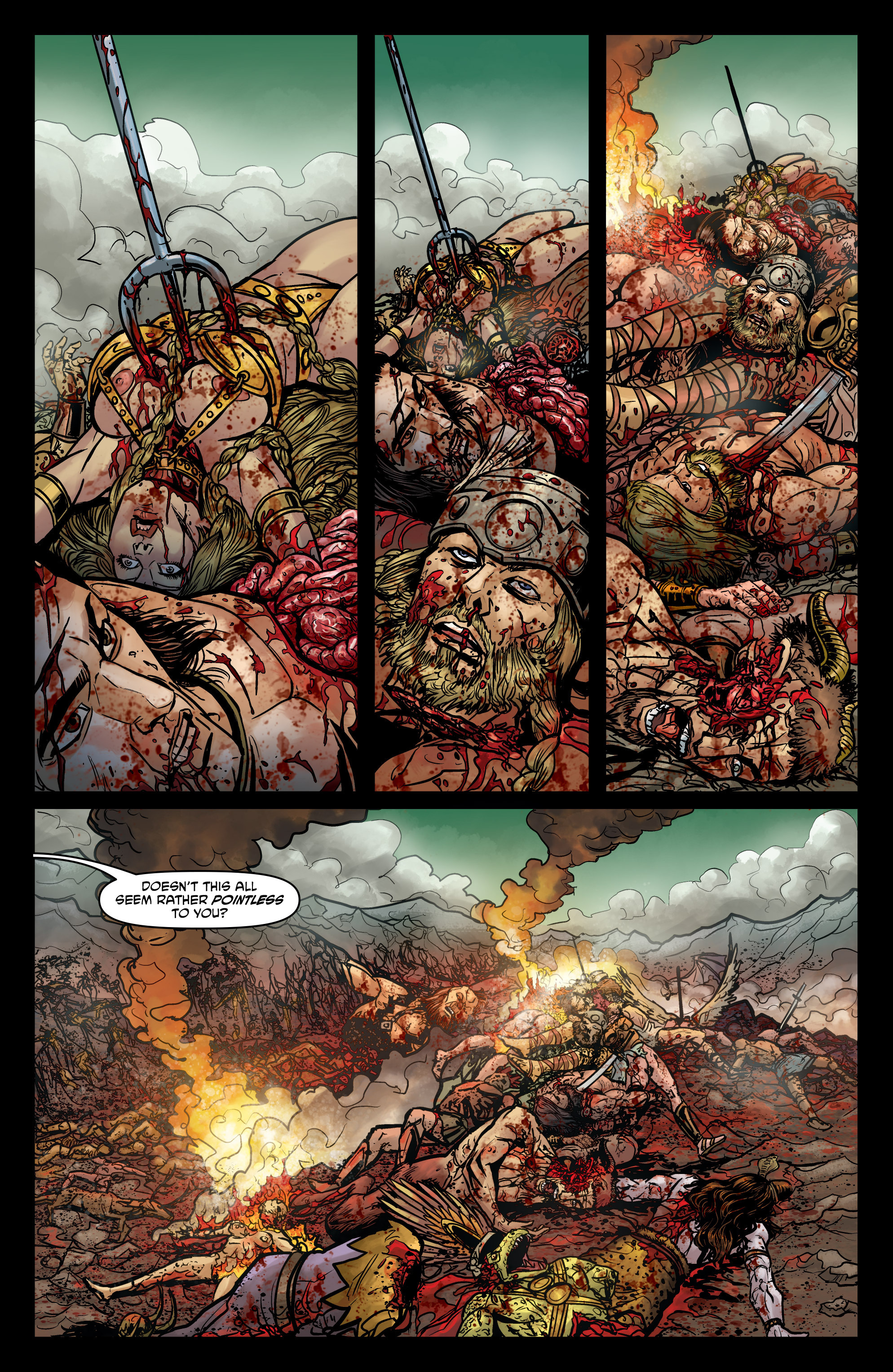 Read online God Is Dead comic -  Issue #37 - 10