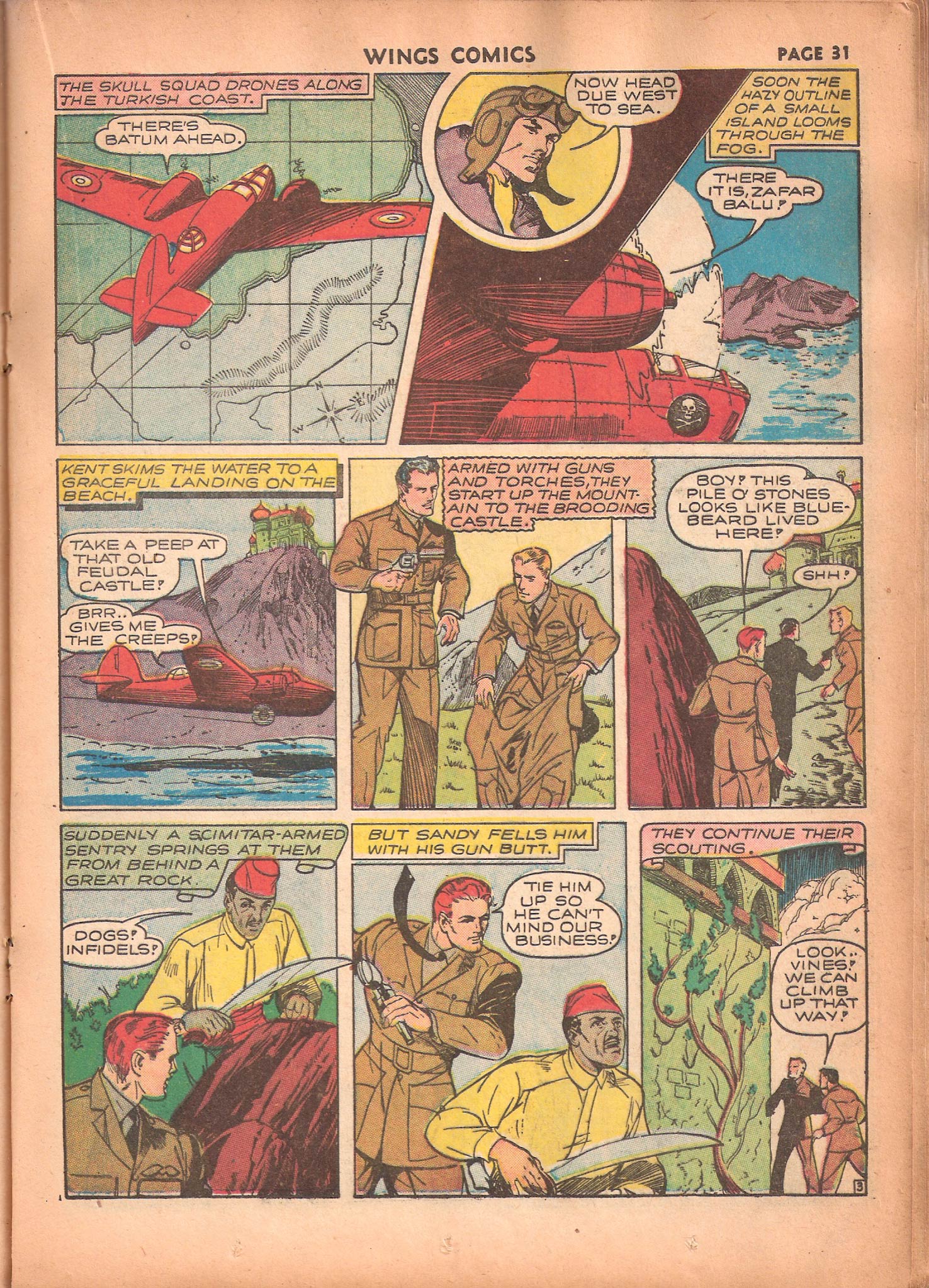 Read online Wings Comics comic -  Issue #17 - 33