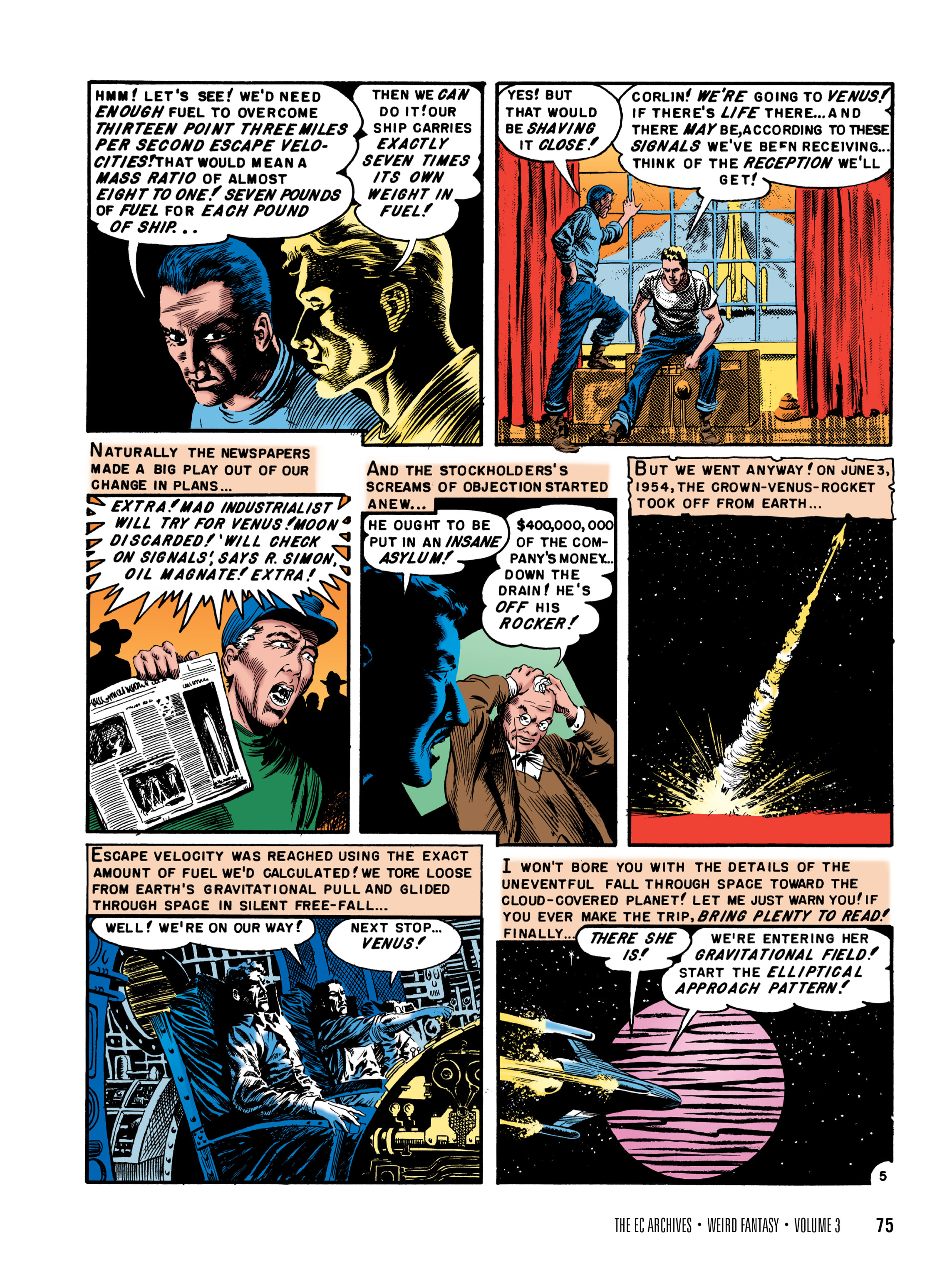 Read online The EC Archives: Weird Fantasy comic -  Issue # TPB 3 (Part 1) - 77