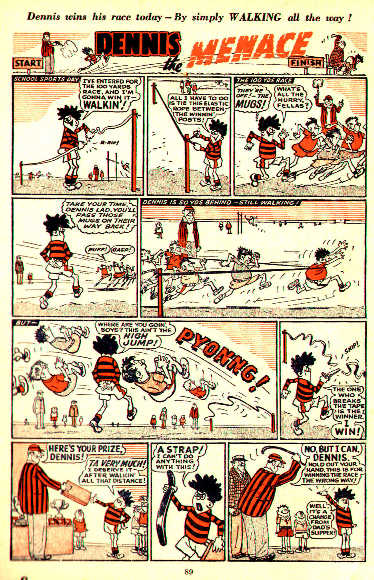 Read online The Beano Book (Annual) comic -  Issue #1956 - 89
