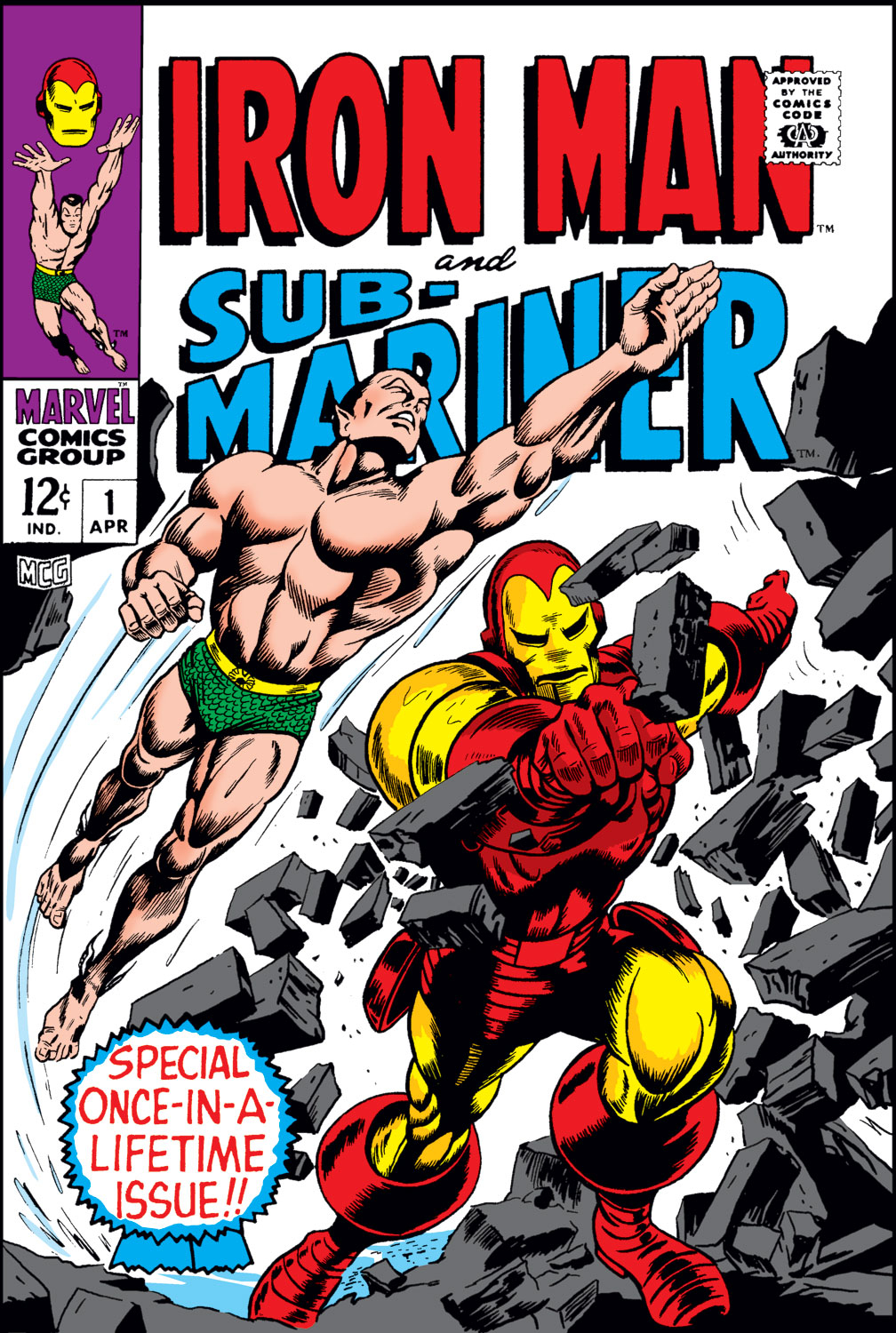 Read online Iron Man and Sub-Mariner comic -  Issue # Full - 1