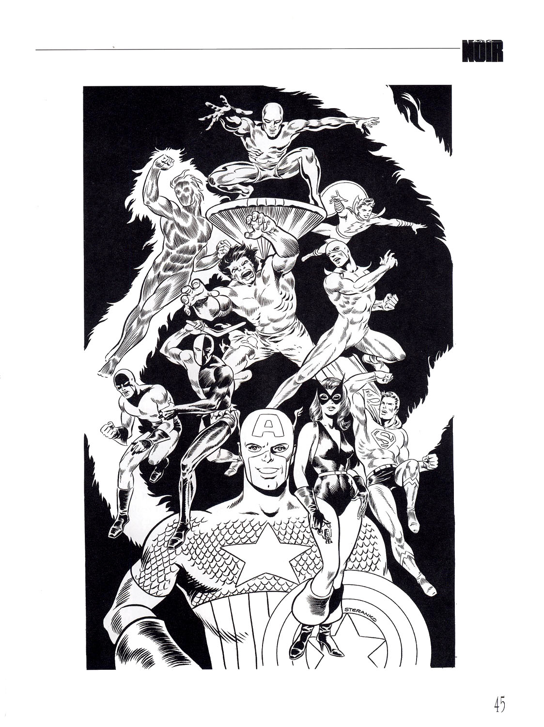 Read online Steranko: Arte Noir comic -  Issue # TPB (Part 1) - 45