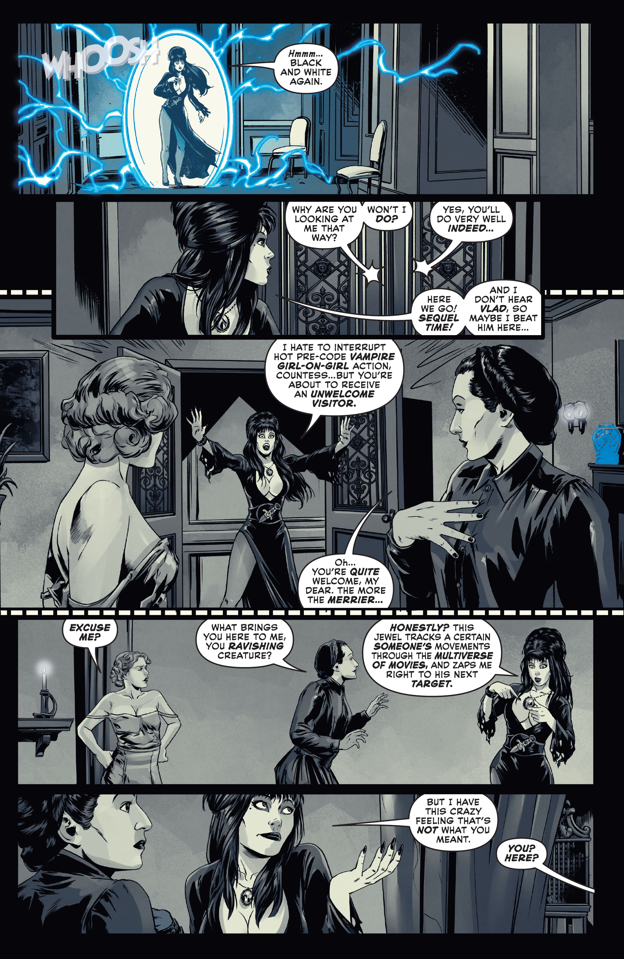 Read online Elvira in Monsterland comic -  Issue #1 - 13