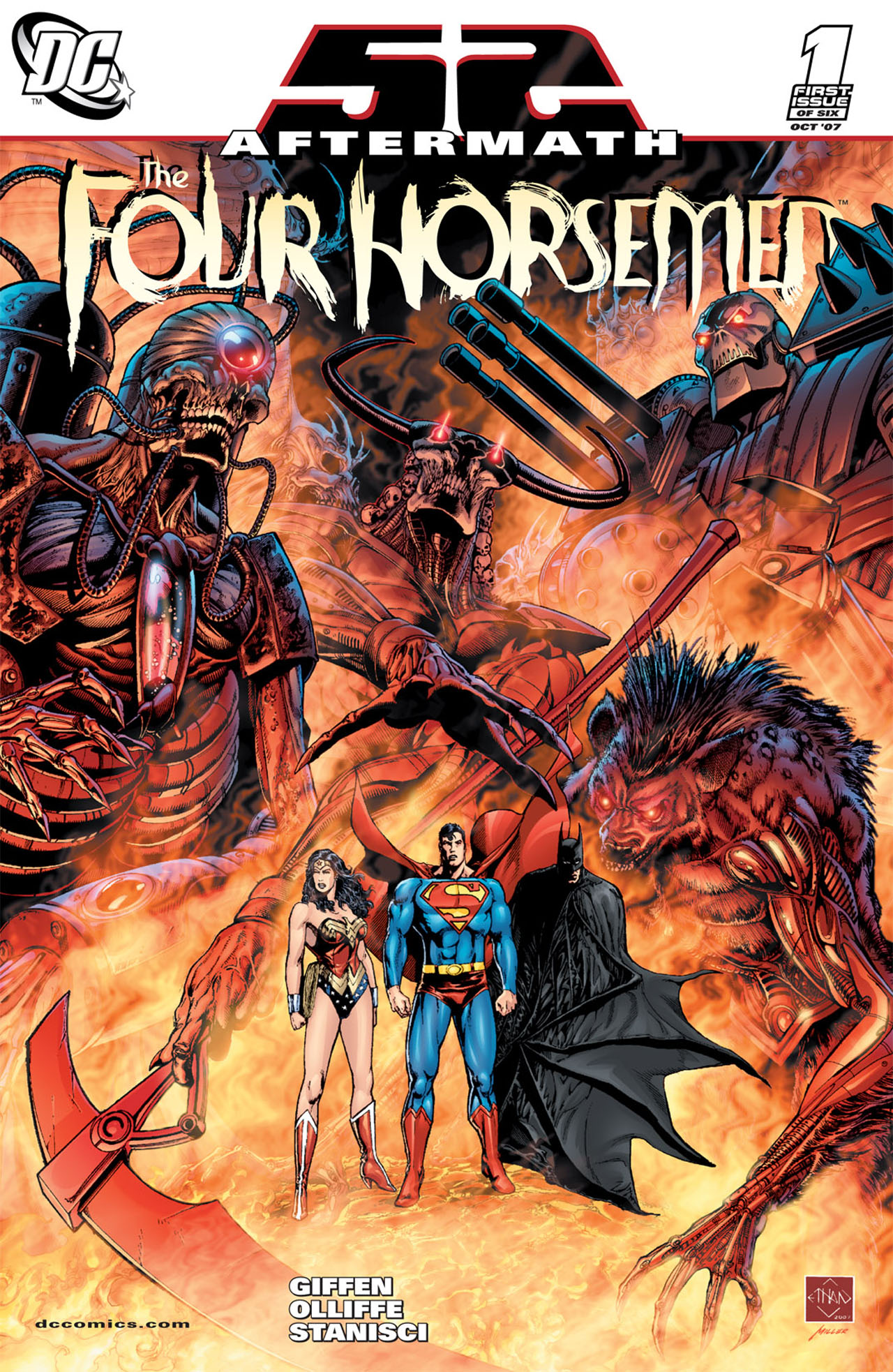 Read online 52 Aftermath: The Four Horsemen comic -  Issue #1 - 1