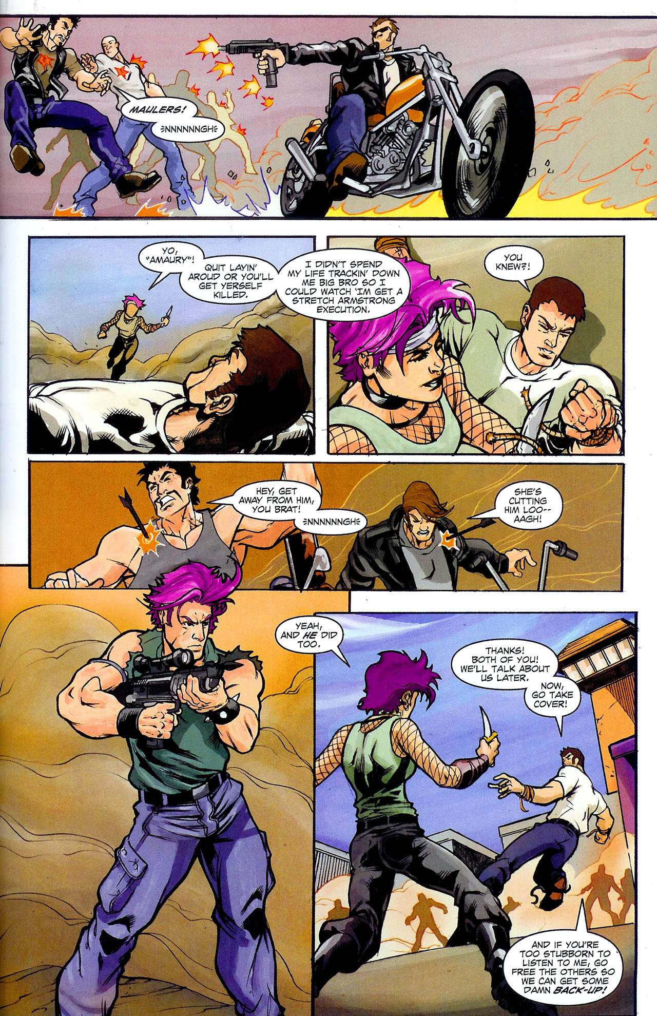 Read online G.I. Joe Dreadnoks: Declassified comic -  Issue #3 - 35