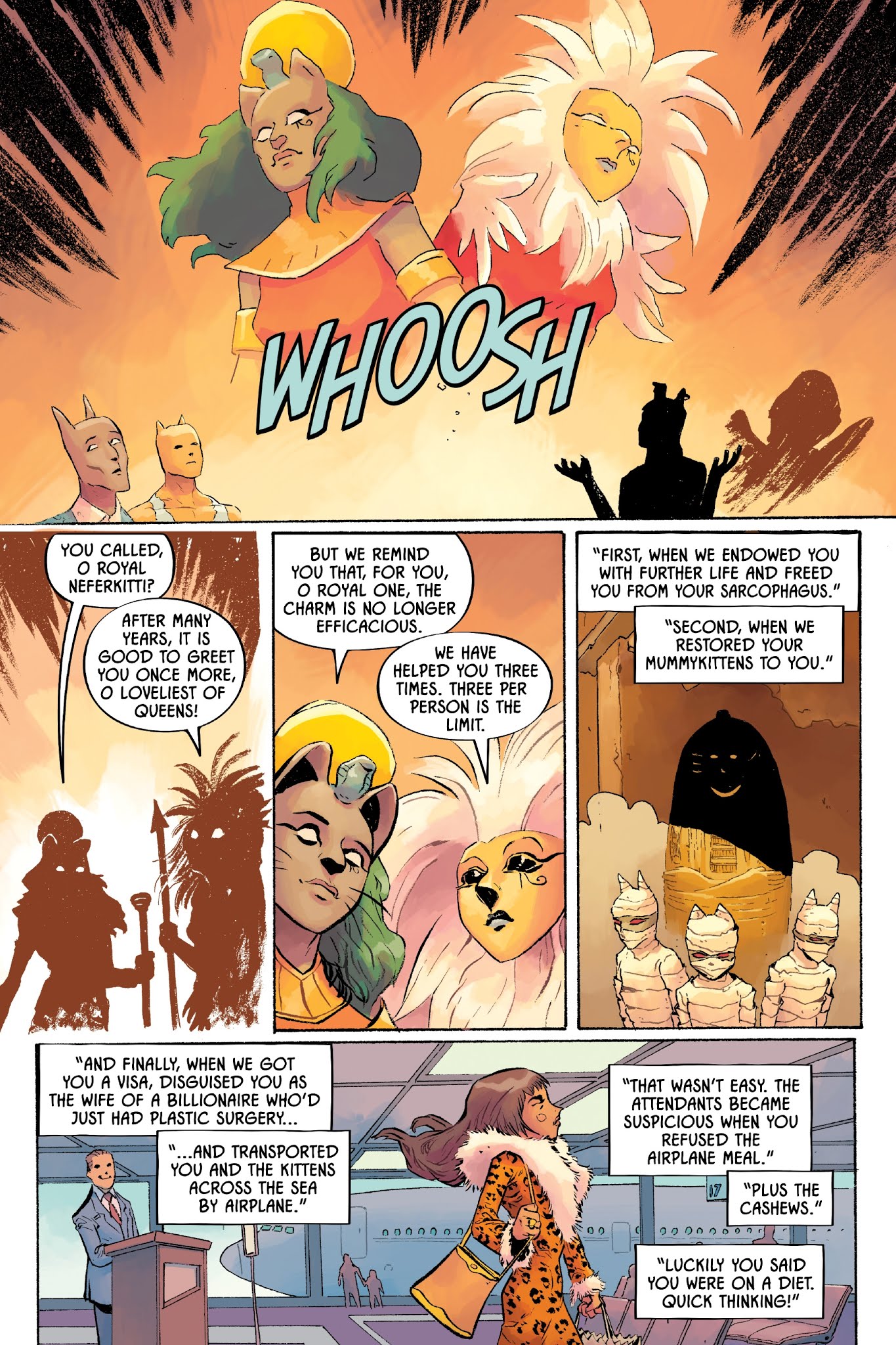 Read online Angel Catbird comic -  Issue # TPB 3 - 49