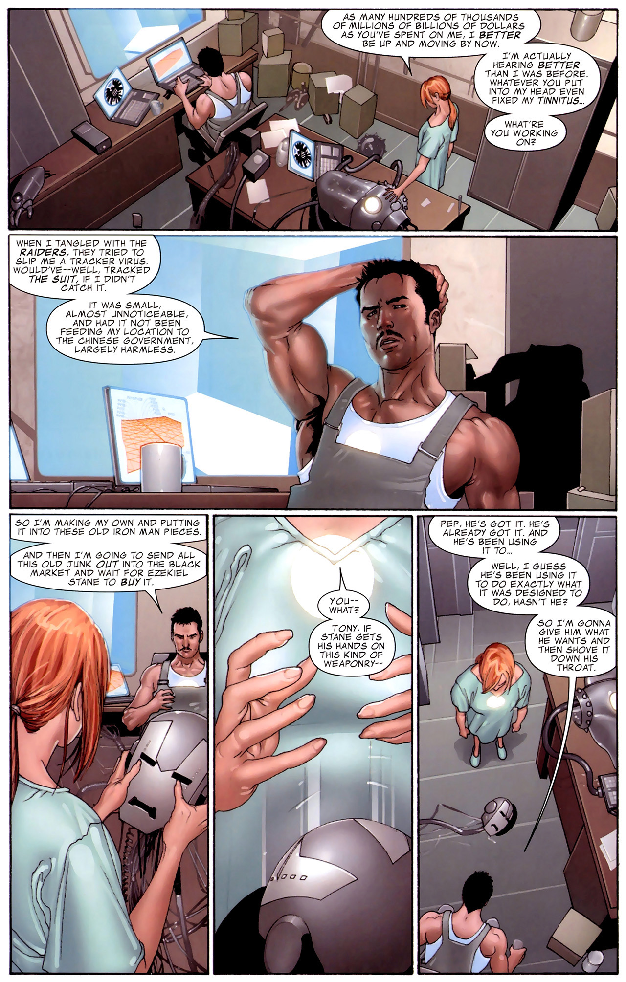 Read online The Invincible Iron Man (2008) comic -  Issue #1-7 - 84