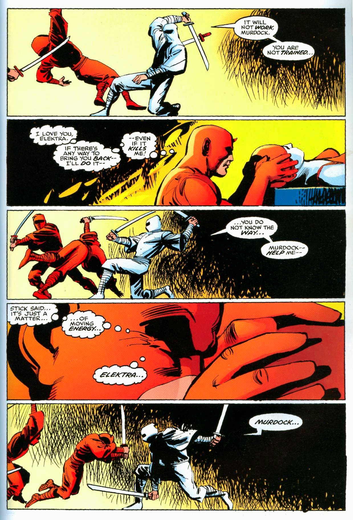 Read online Daredevil Visionaries: Frank Miller comic -  Issue # TPB 3 - 194