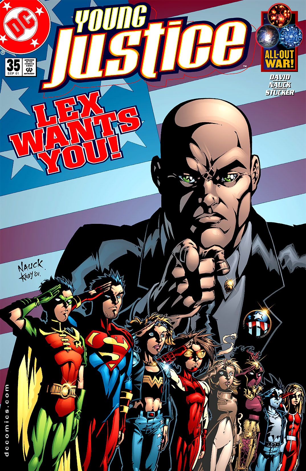 Read online Young Justice (1998) comic -  Issue #35 - 1