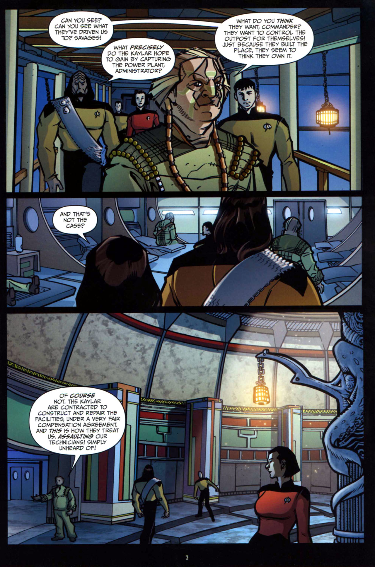 Read online Star Trek: The Next Generation: Intelligence Gathering comic -  Issue #2 - 9