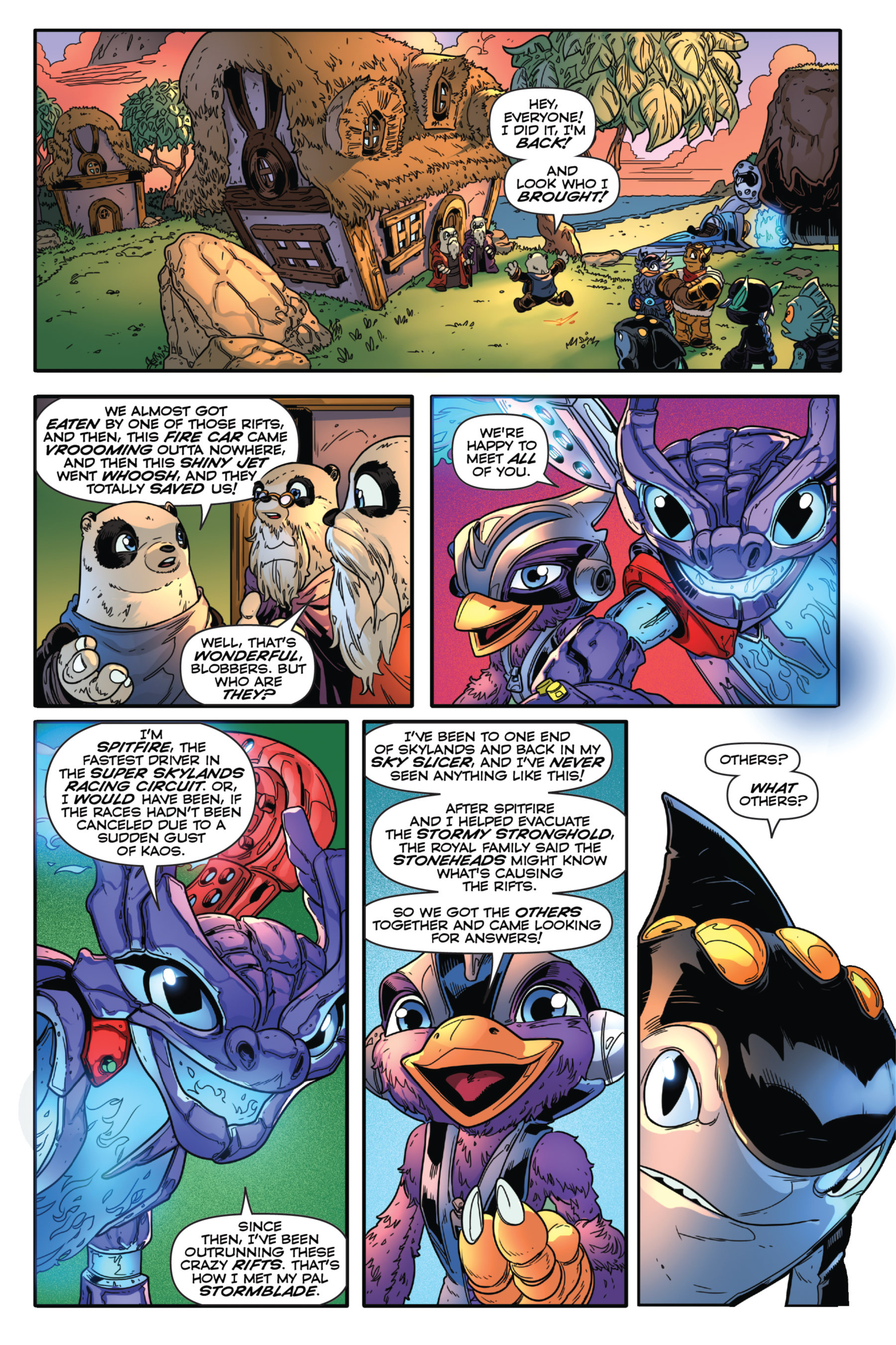 Read online Skylanders: Rift Into Overdrive comic -  Issue # Full - 40