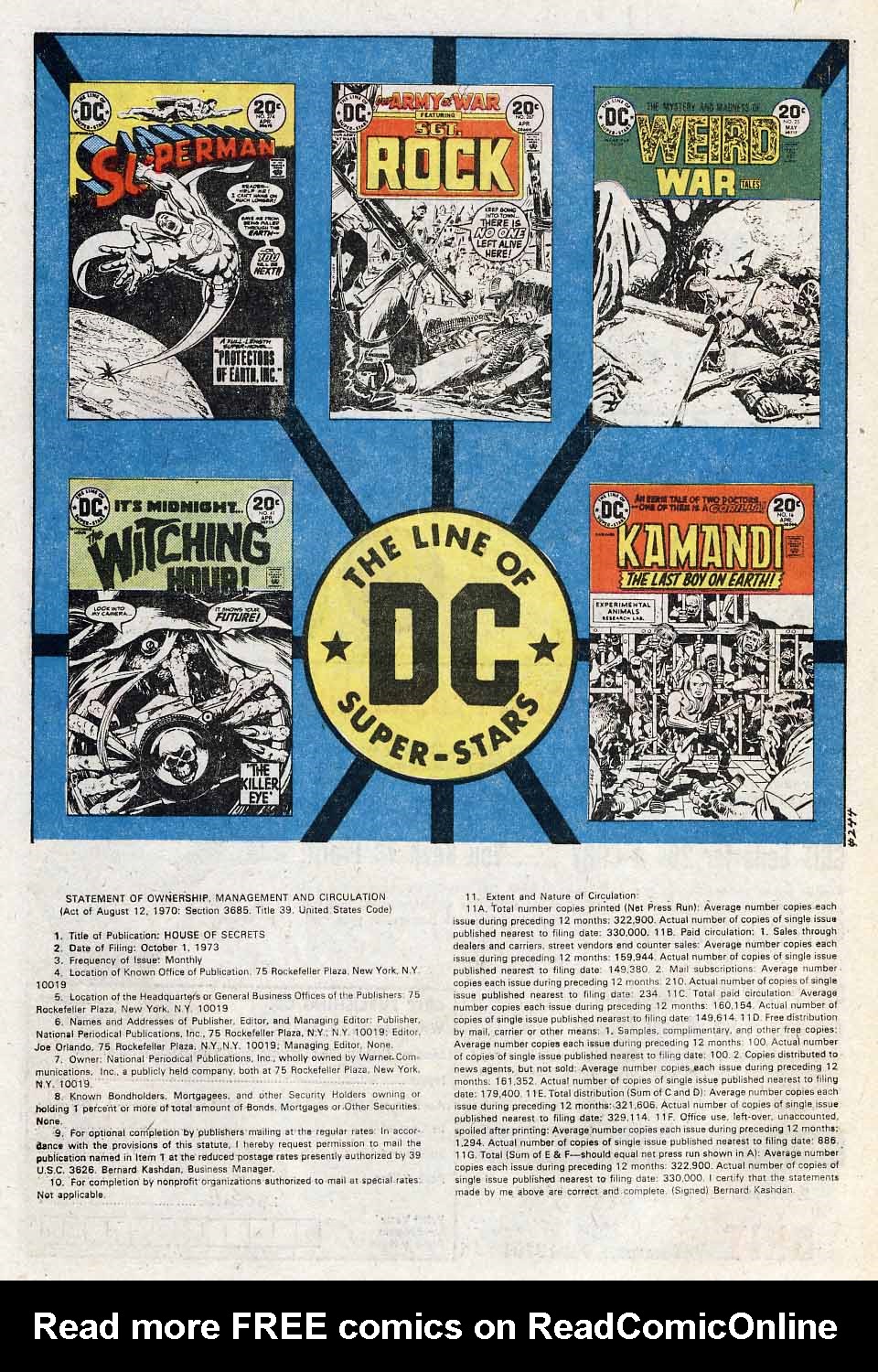 Read online House of Secrets (1956) comic -  Issue #118 - 29