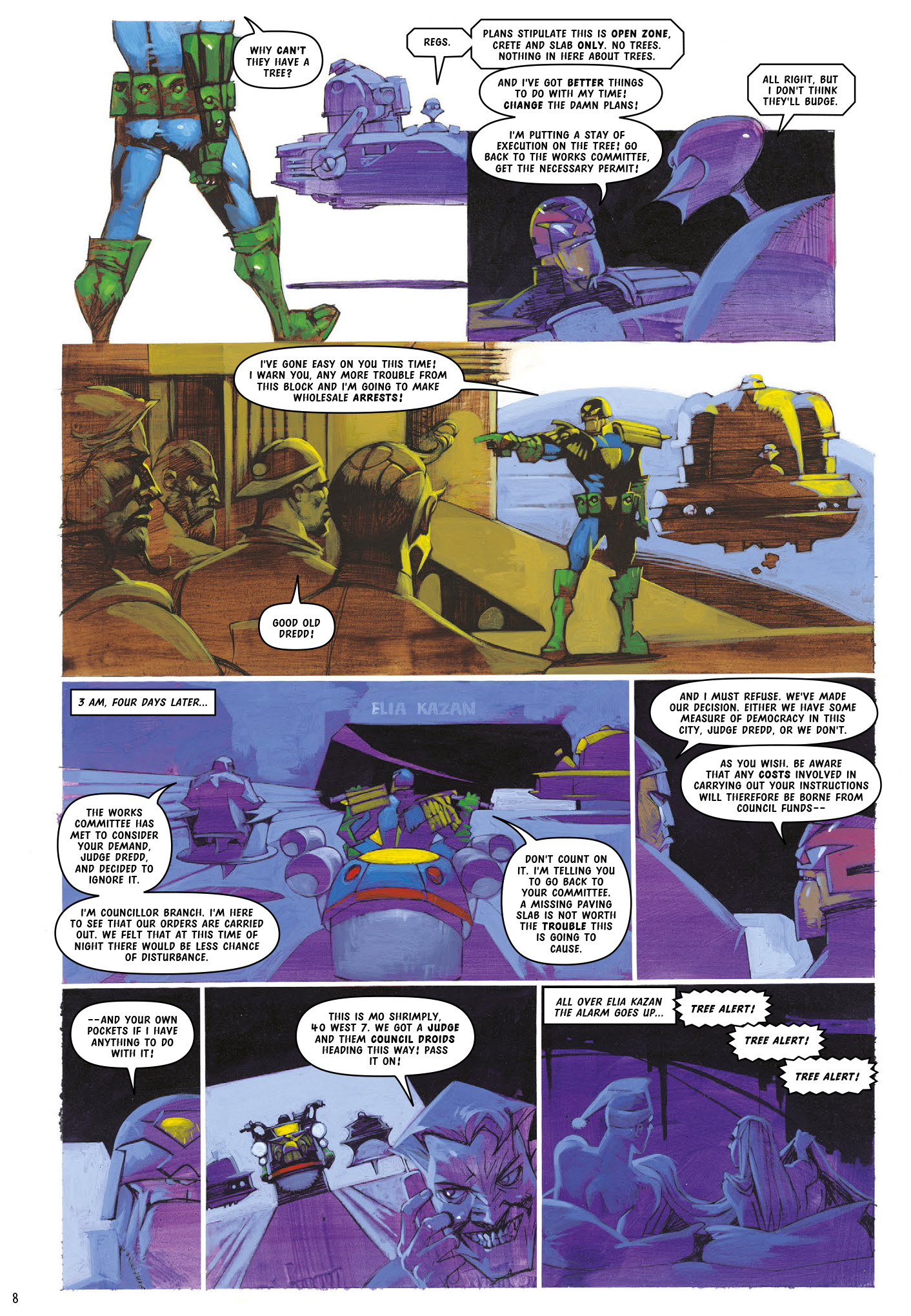 Read online Judge Dredd: The Complete Case Files comic -  Issue # TPB 36 (Part 1) - 10