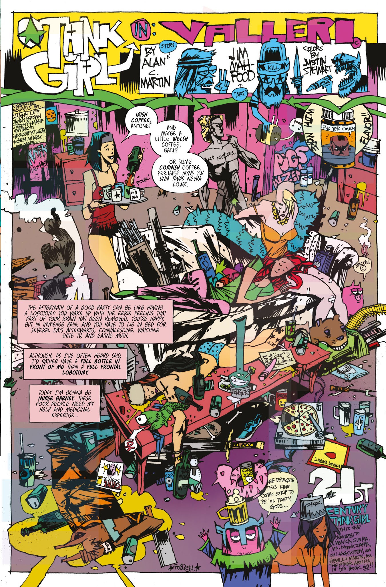 Read online Tank Girl: 21st Century Tank Girl comic -  Issue #3 - 3